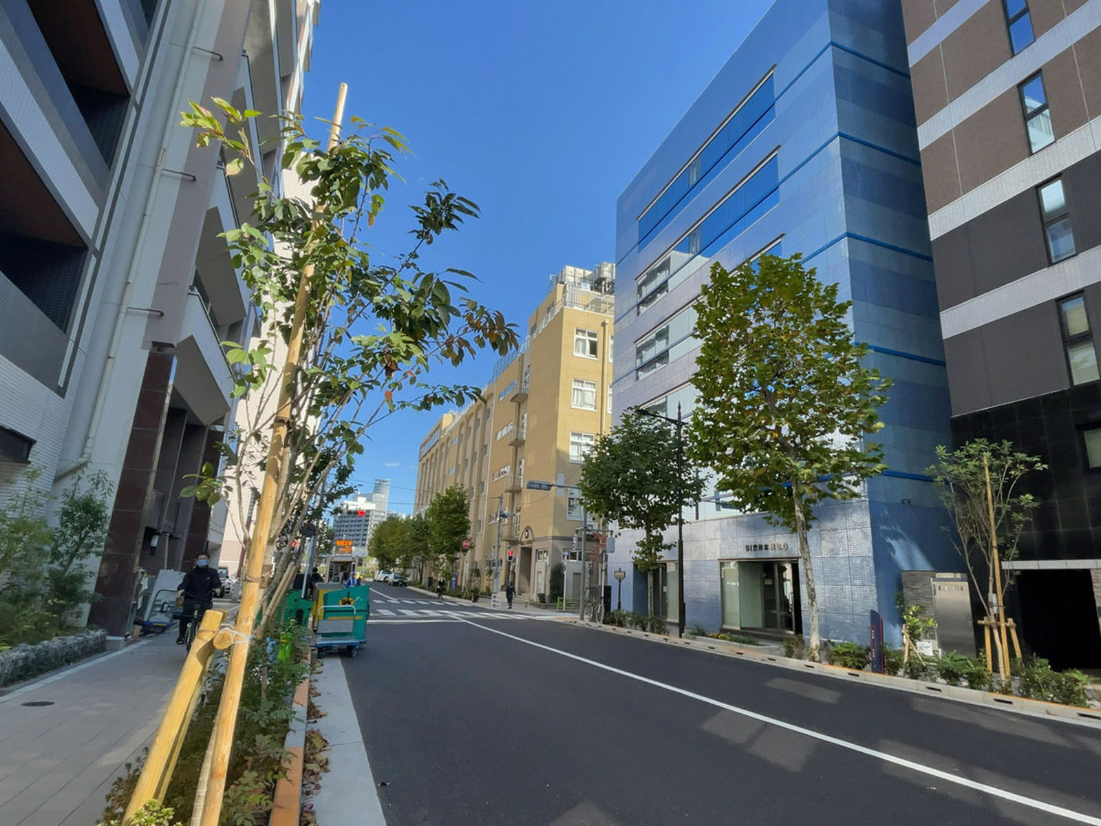 東日本橋さかえやビル前面の通り