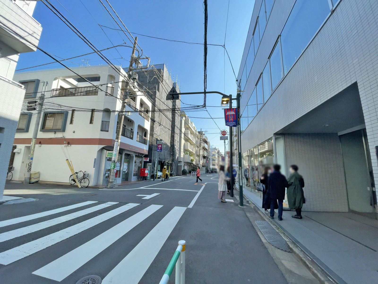 SKビル千駄ヶ谷前面の通り
