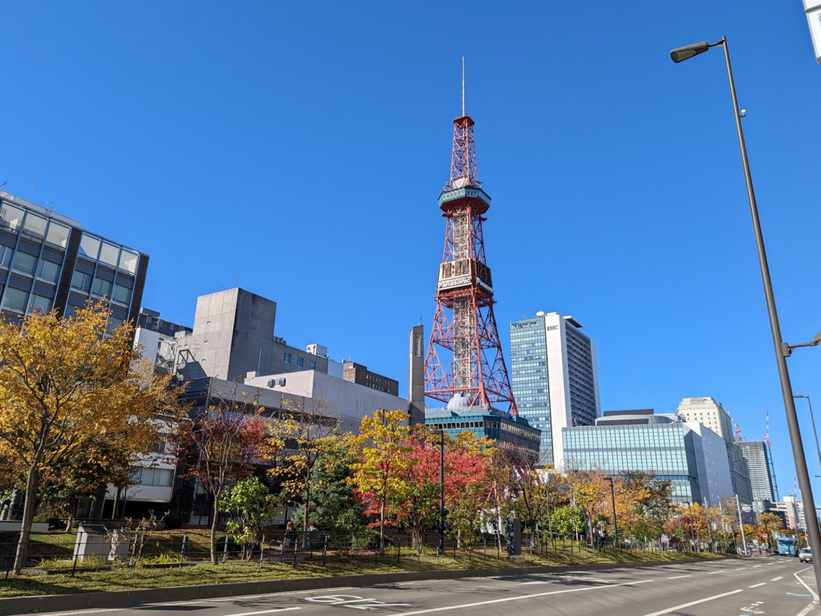 付近のさっぽろテレビ塔