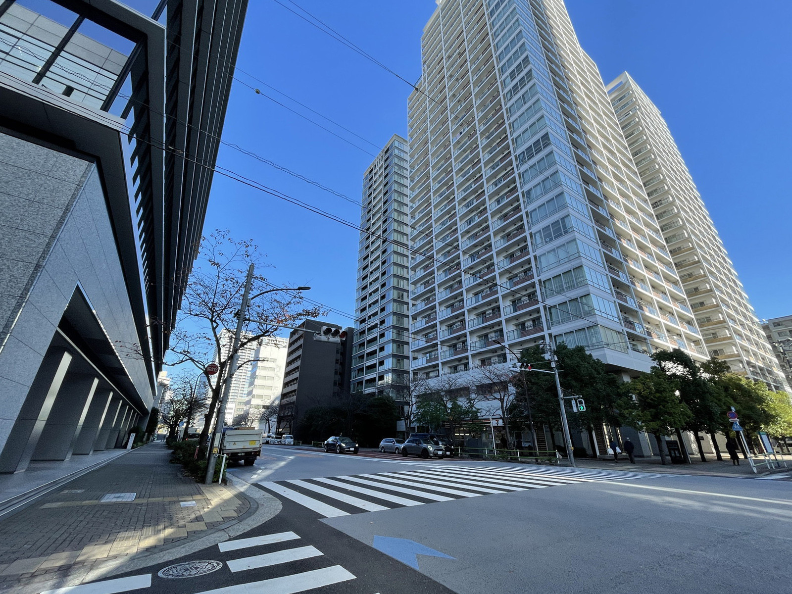 付近の旧海岸通り