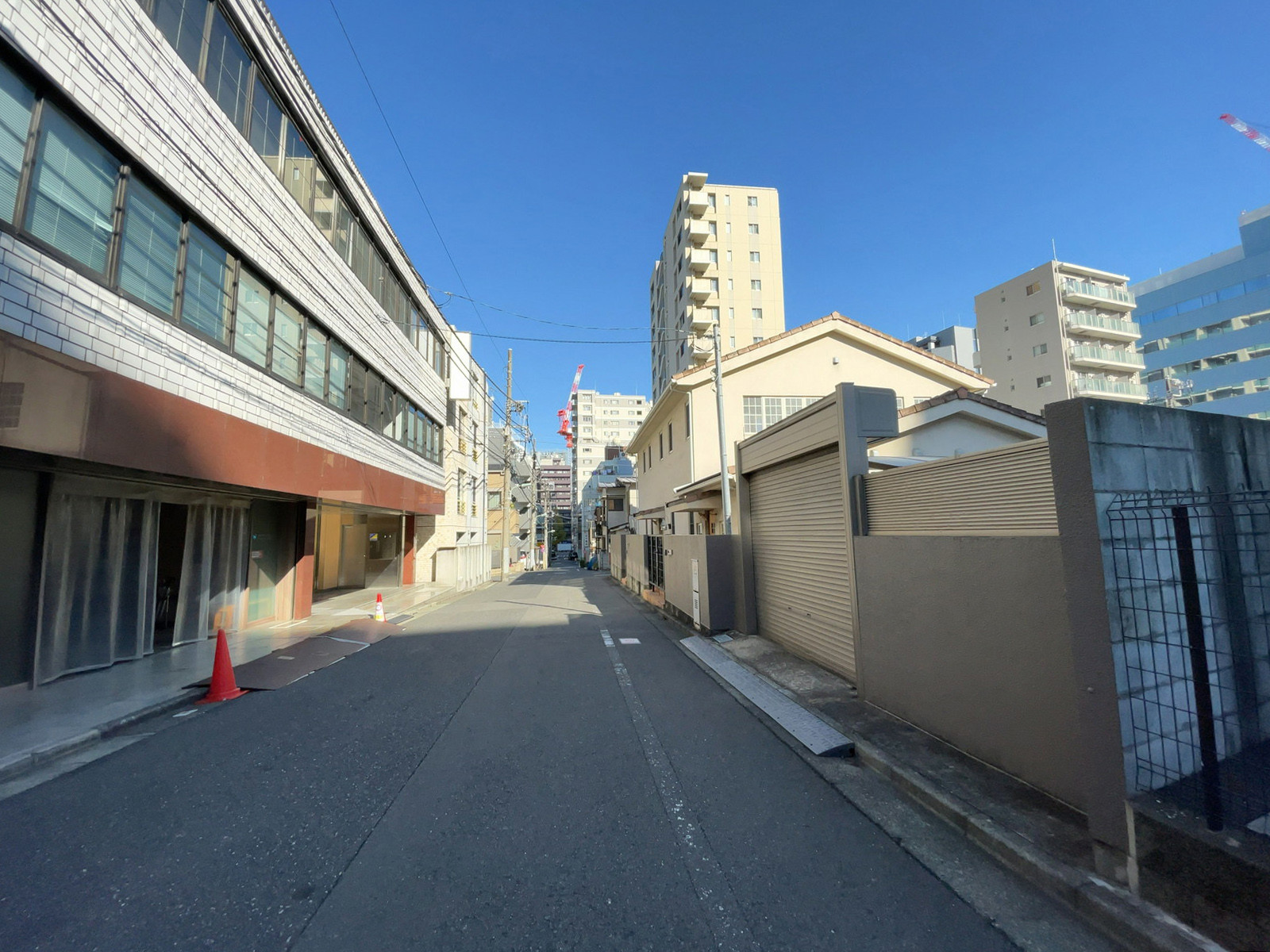 五反田第2noteビル前面の通り