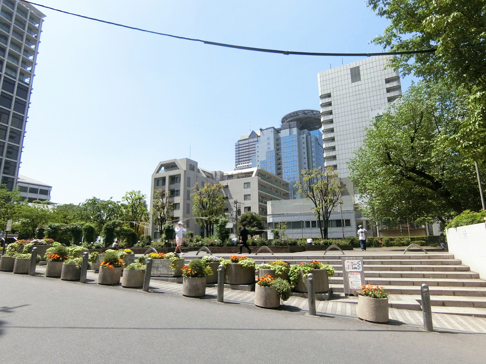 近くの港区立赤坂氷川公園