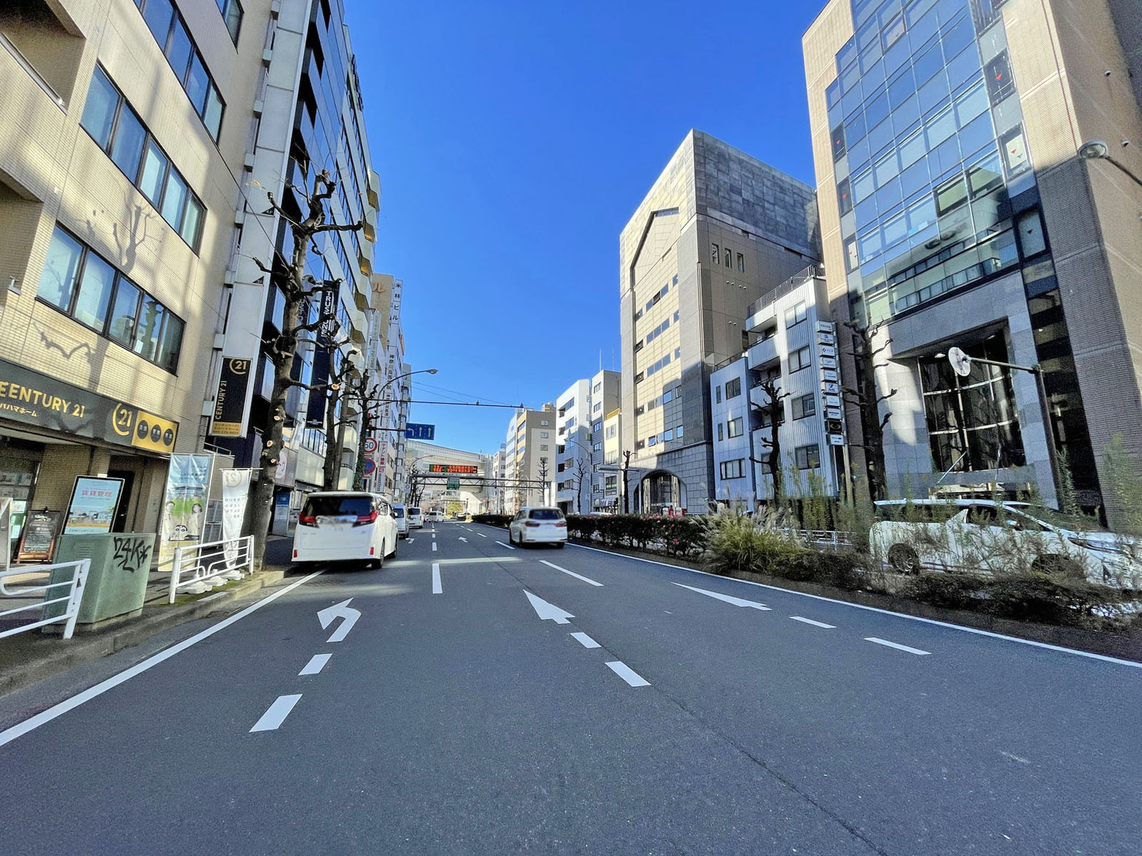 第2伊藤ビル前面の通り
