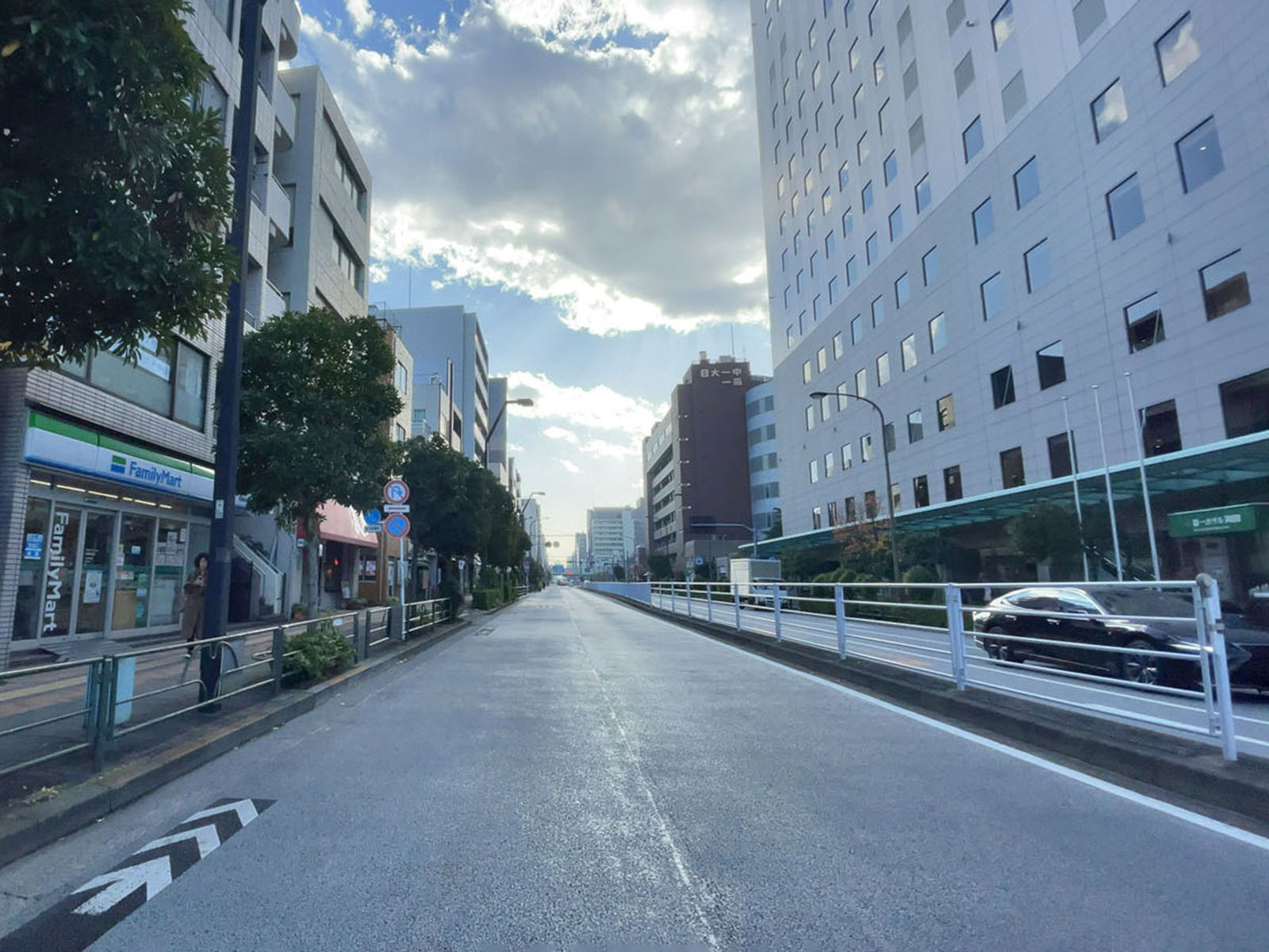 付近の清澄通り