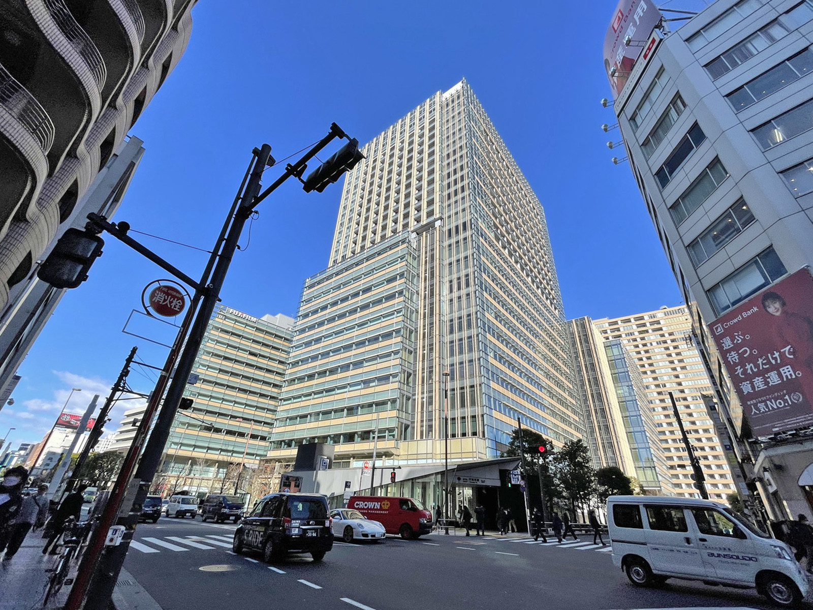付近の東京ミッドタウン