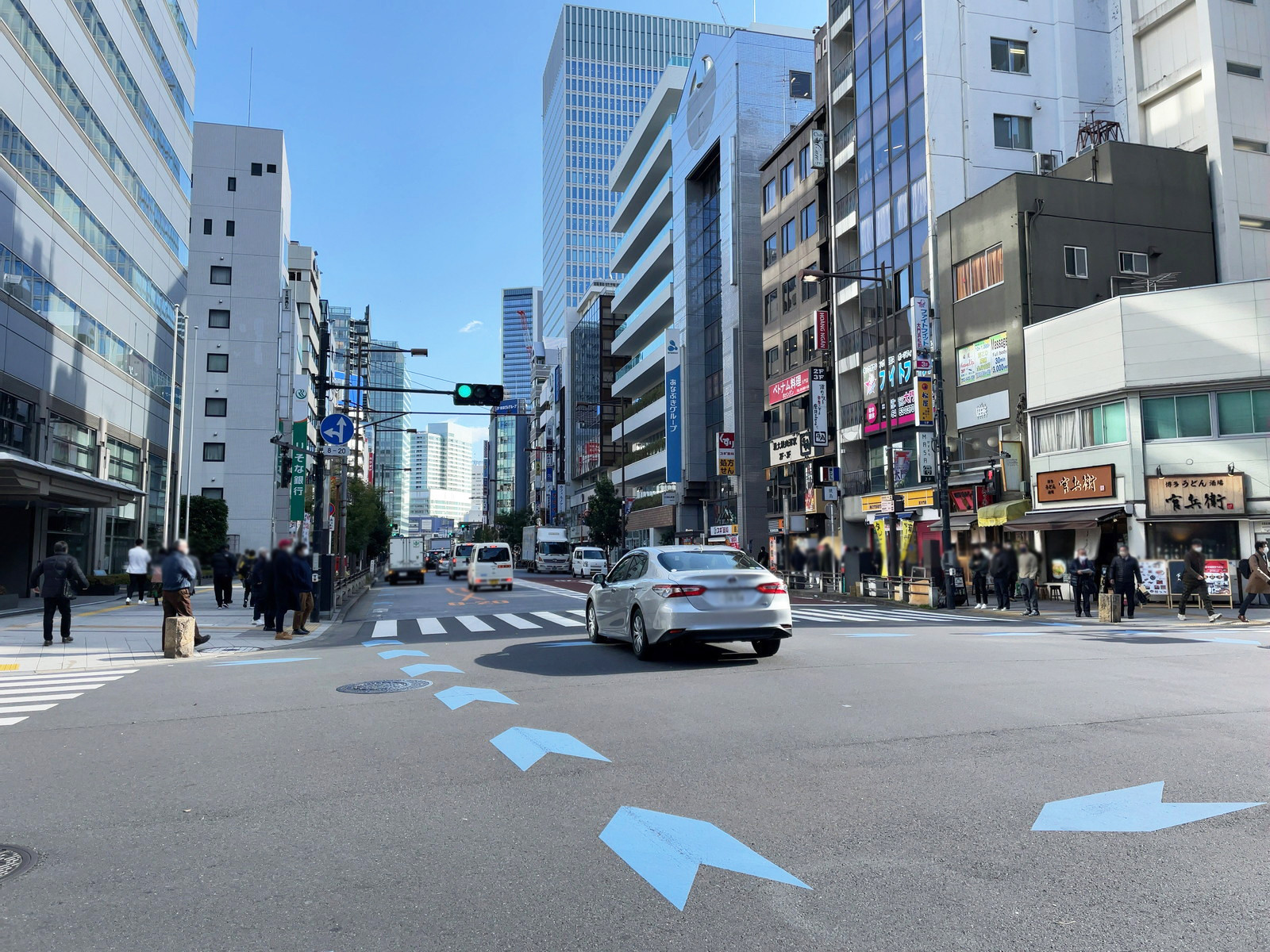 PMO浜松町2前面の通り