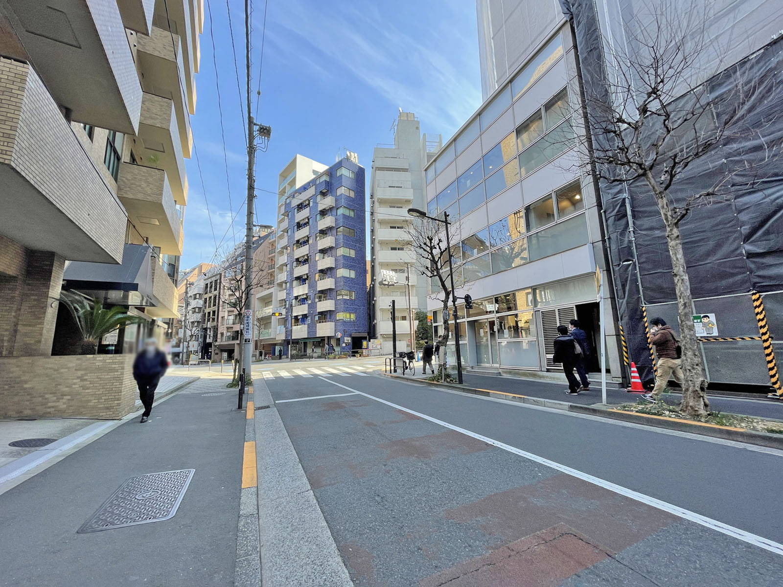 一番町SQUARE前面の通り