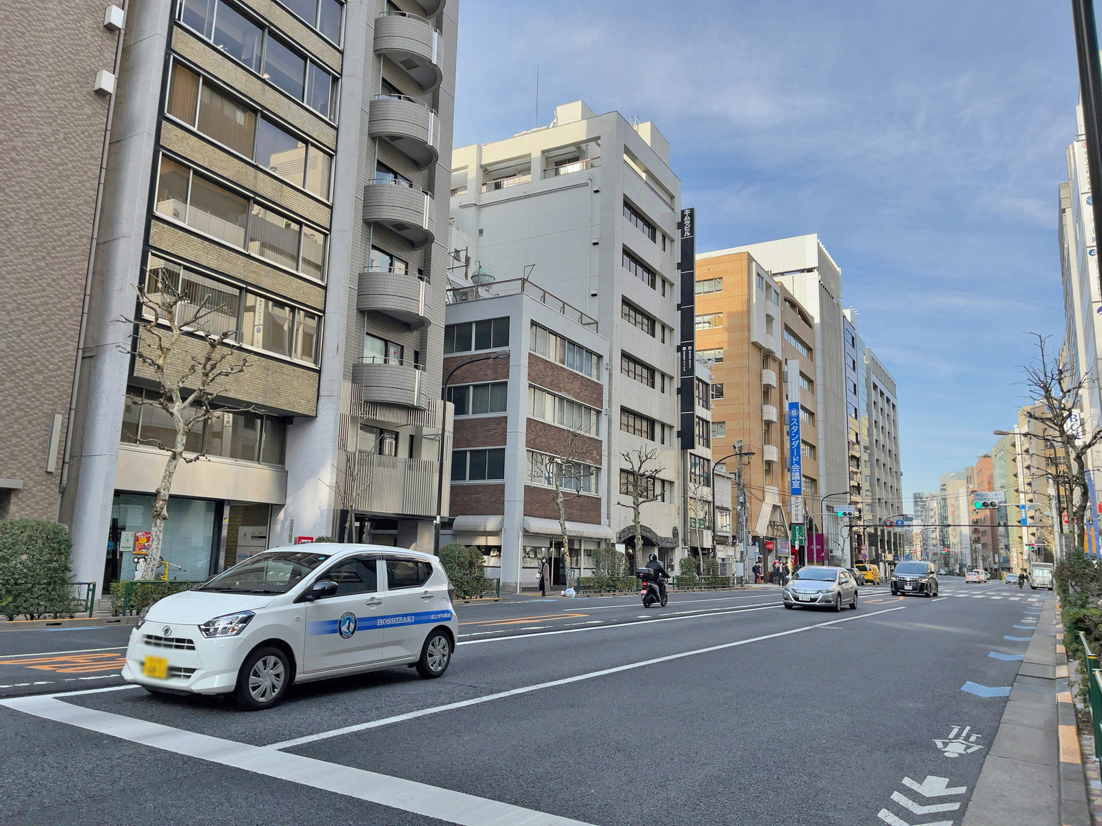 柿沼ビル前面通り