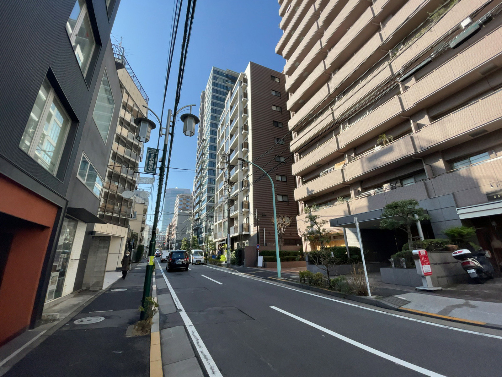 TQ恵比寿前面の通り