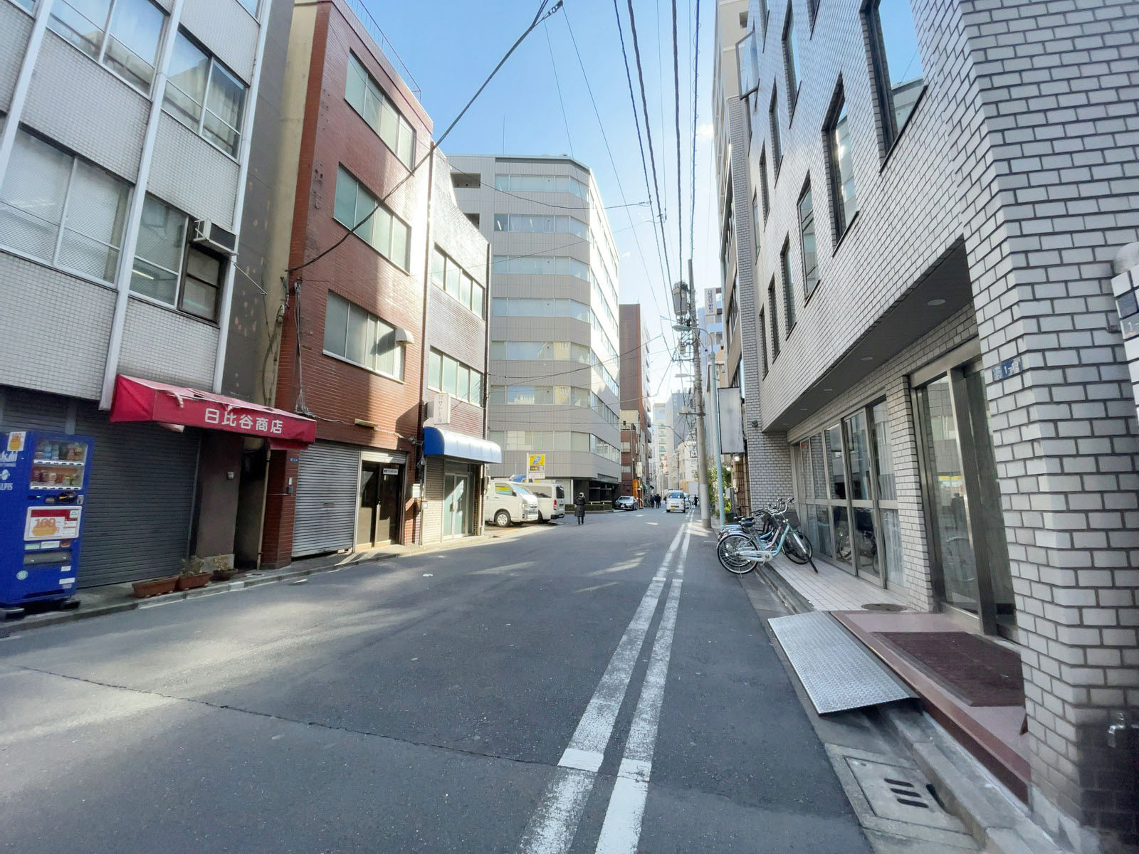 日本橋人形町PJ前面の通り