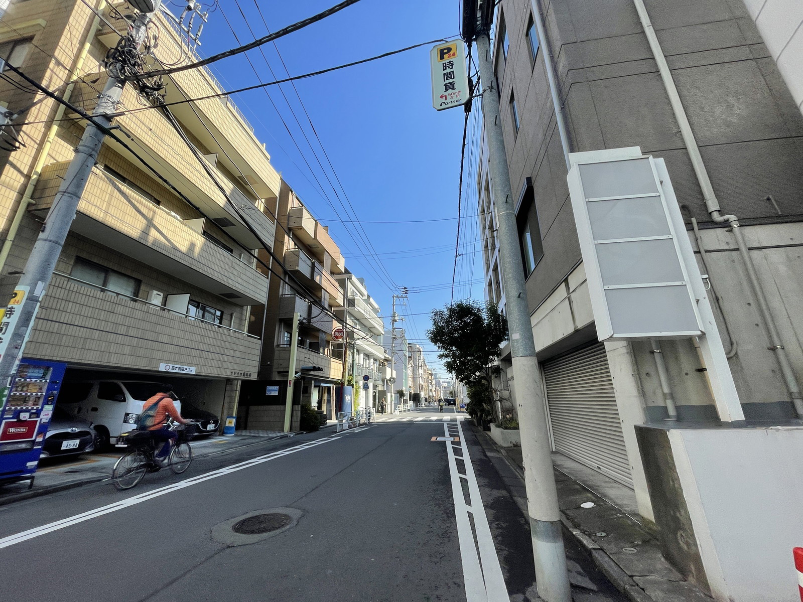パークビレッジ恵比寿前面の通り