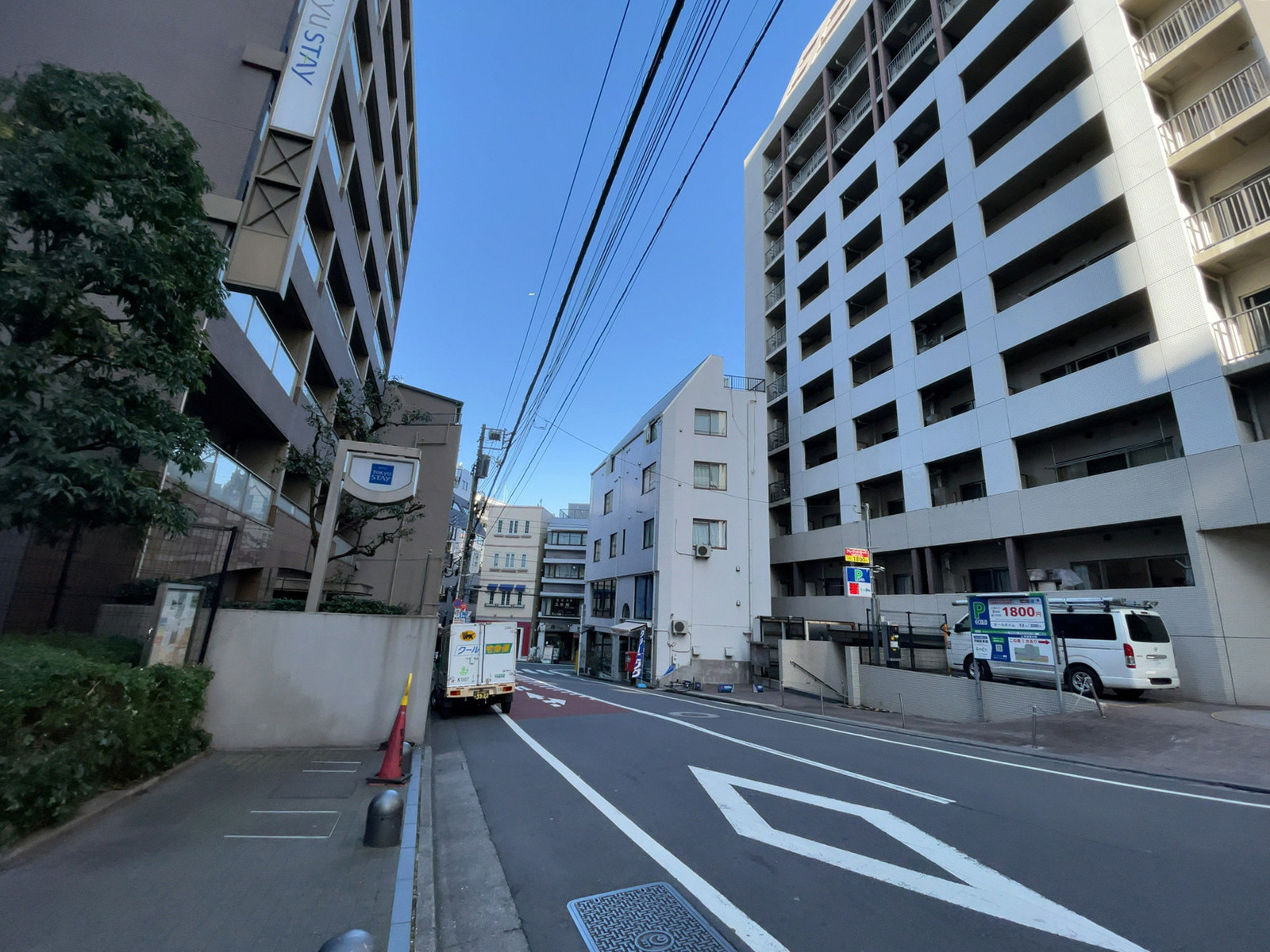 渋谷ファーストプレイス前面の通り
