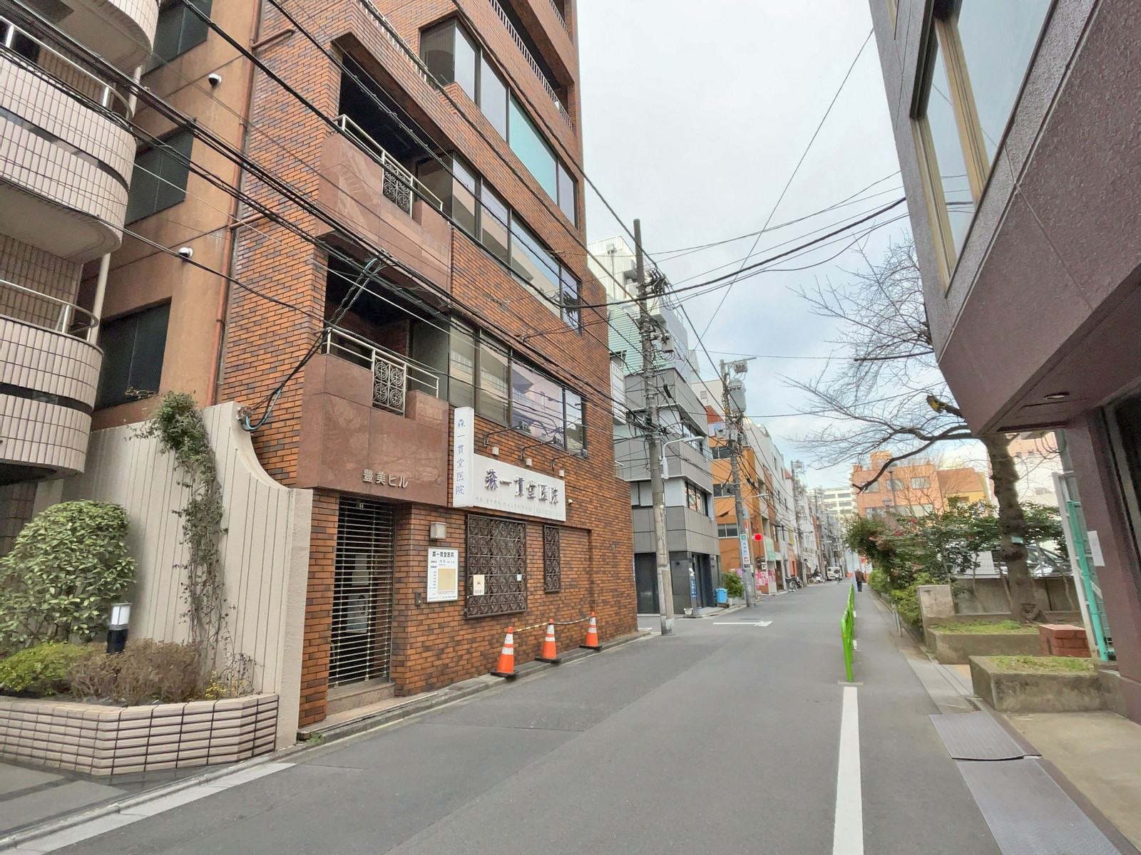 協和ビル前面通り