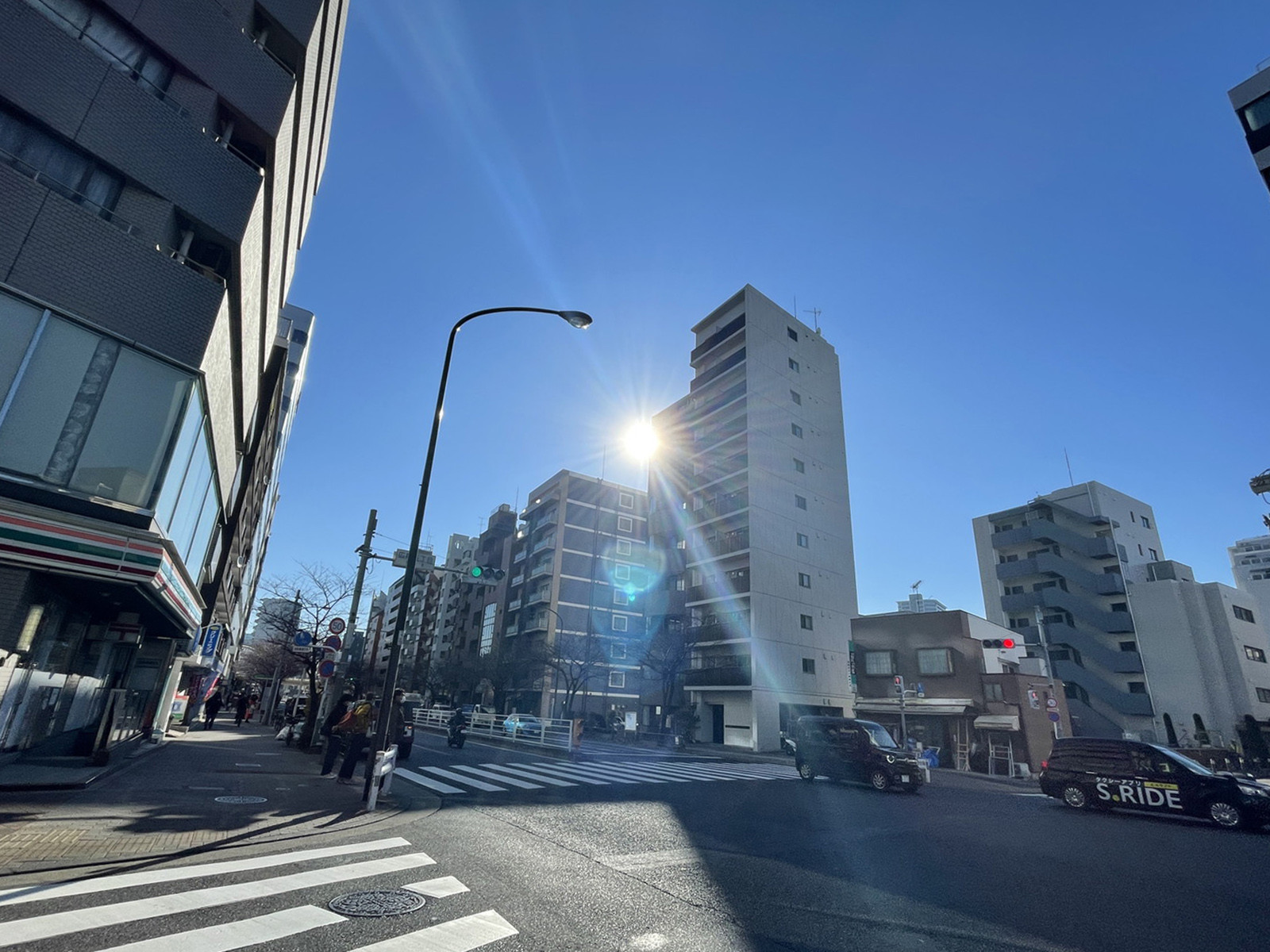 付近の明治通り