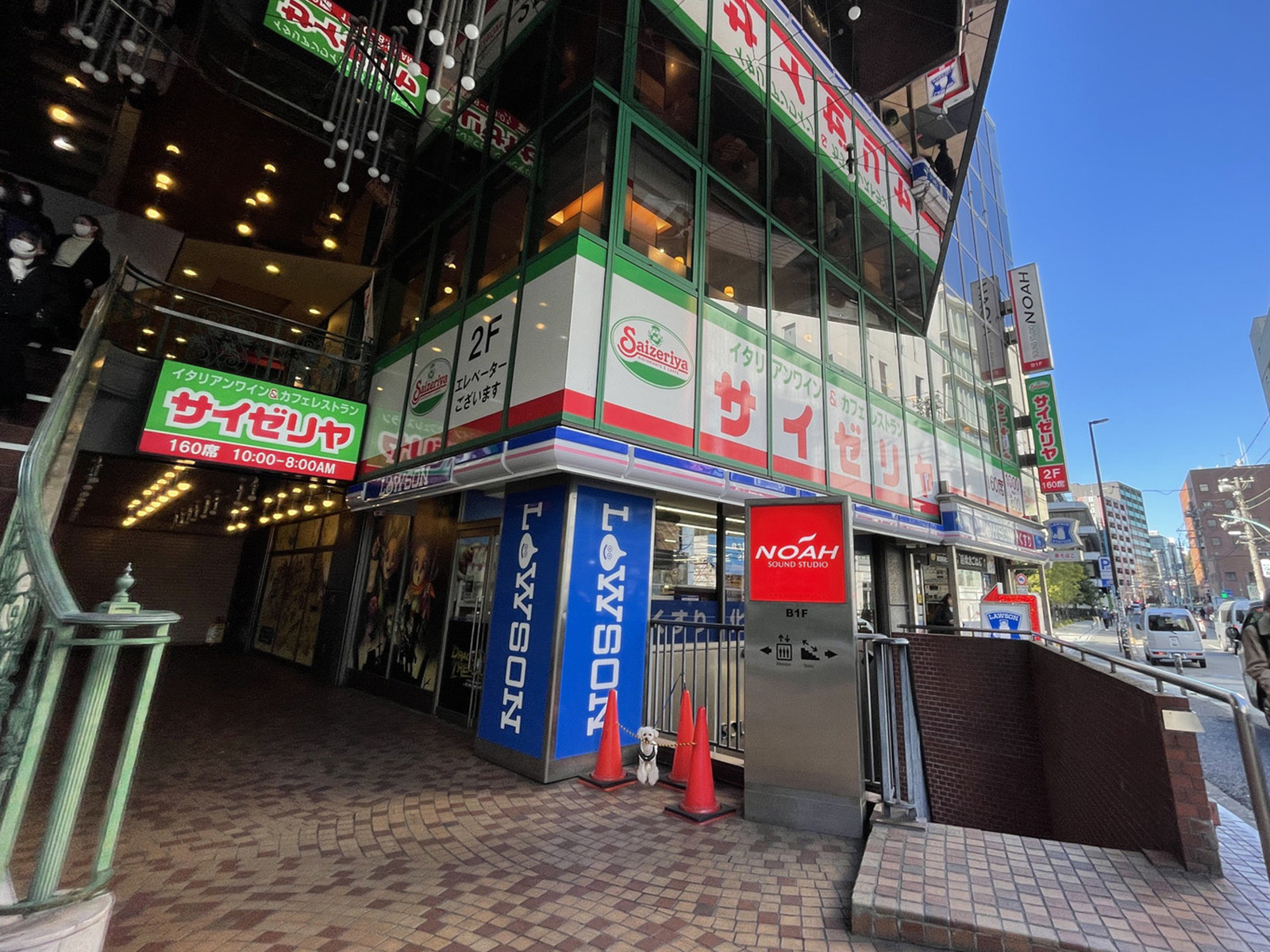 徒歩1分のサイゼリヤ渋谷ハンズ前店