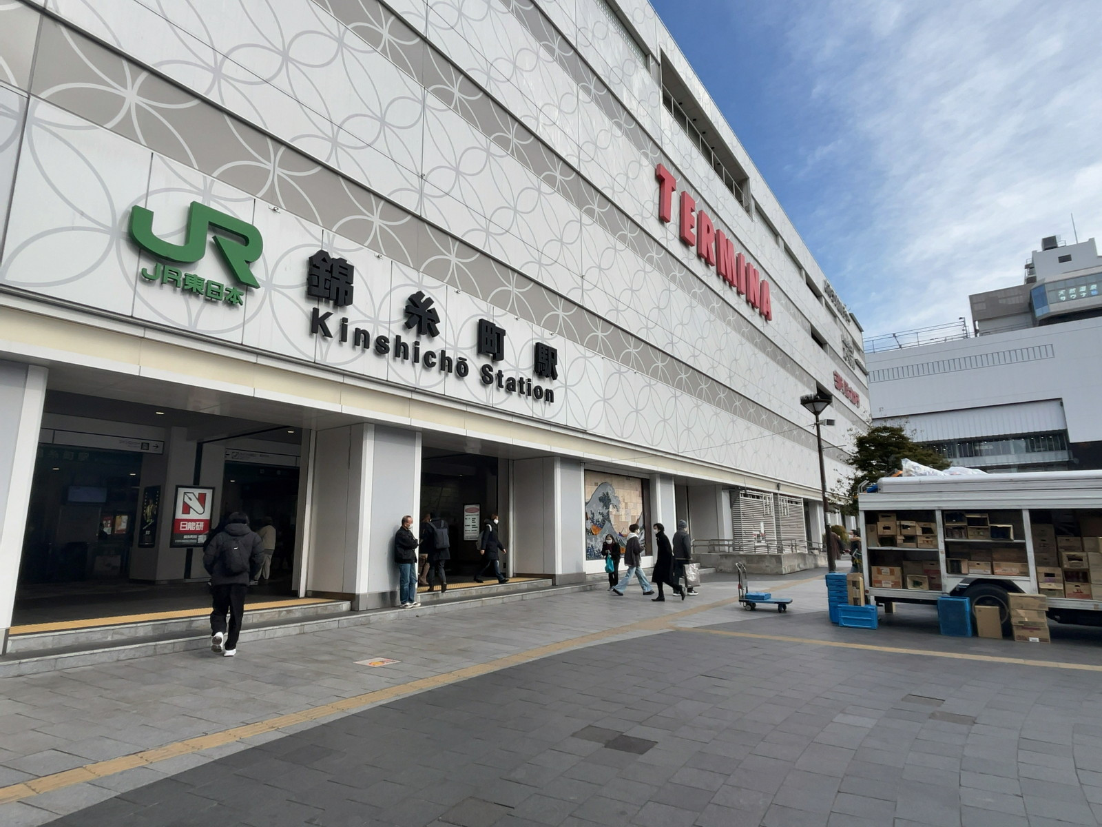 最寄りの「錦糸町駅」
