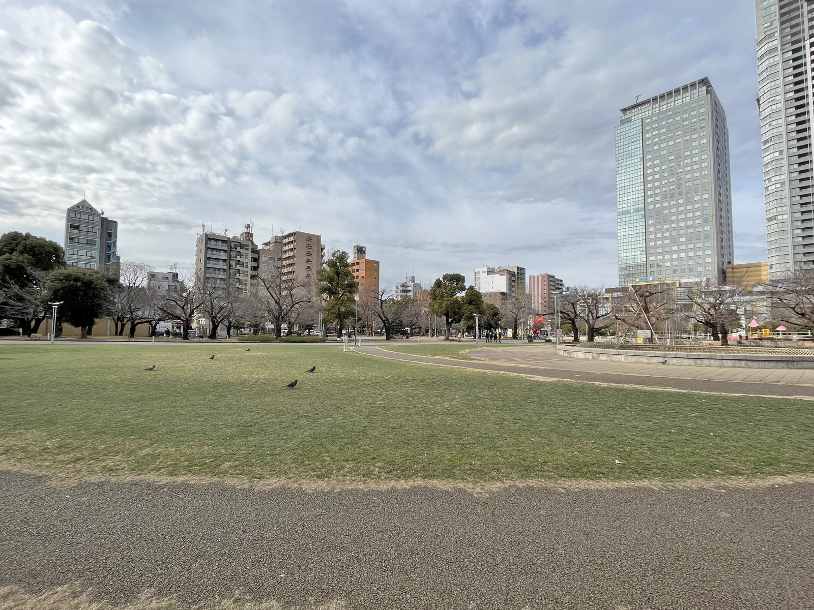 徒歩1分の錦糸公園