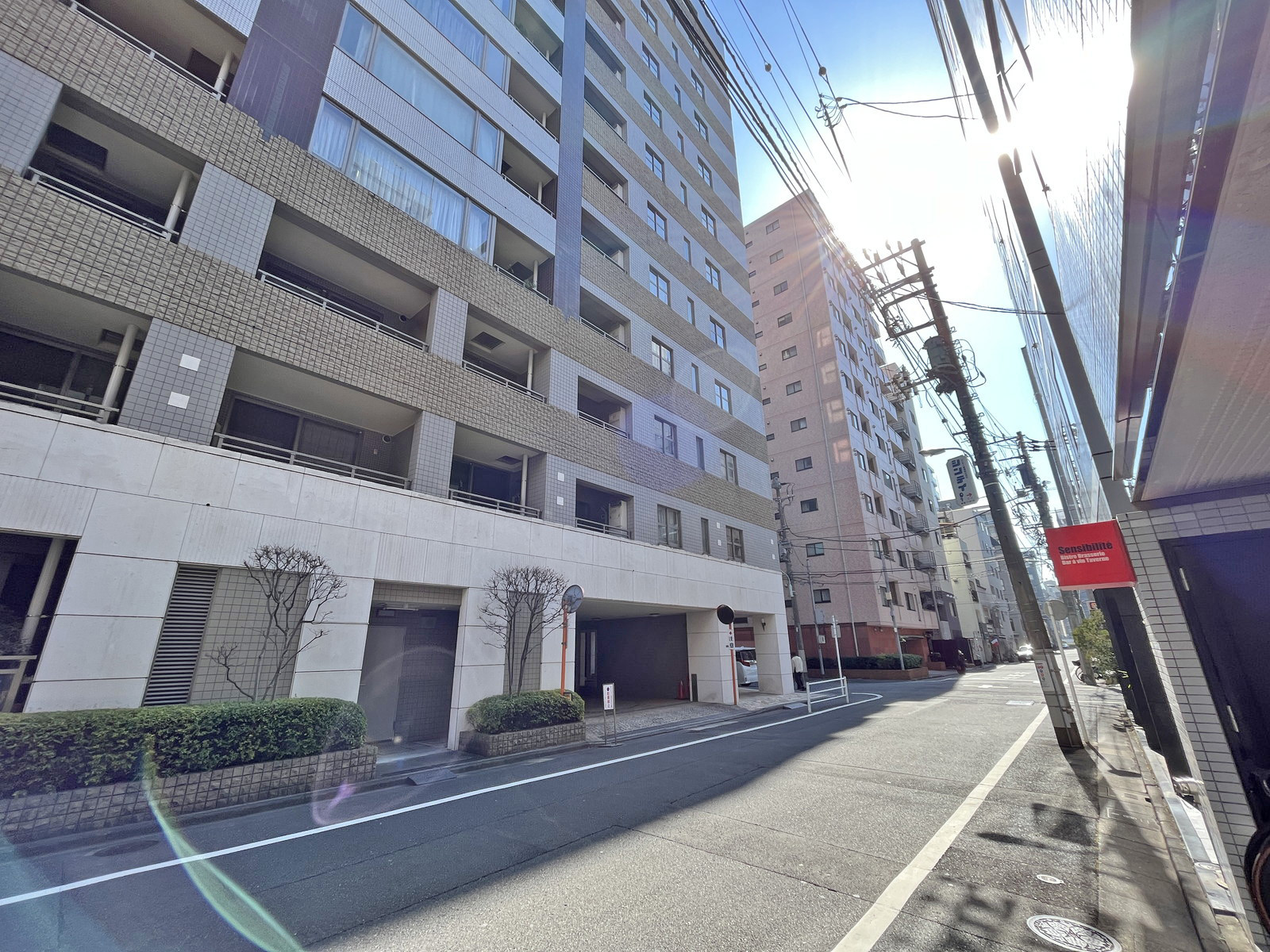 SSビル前面通り