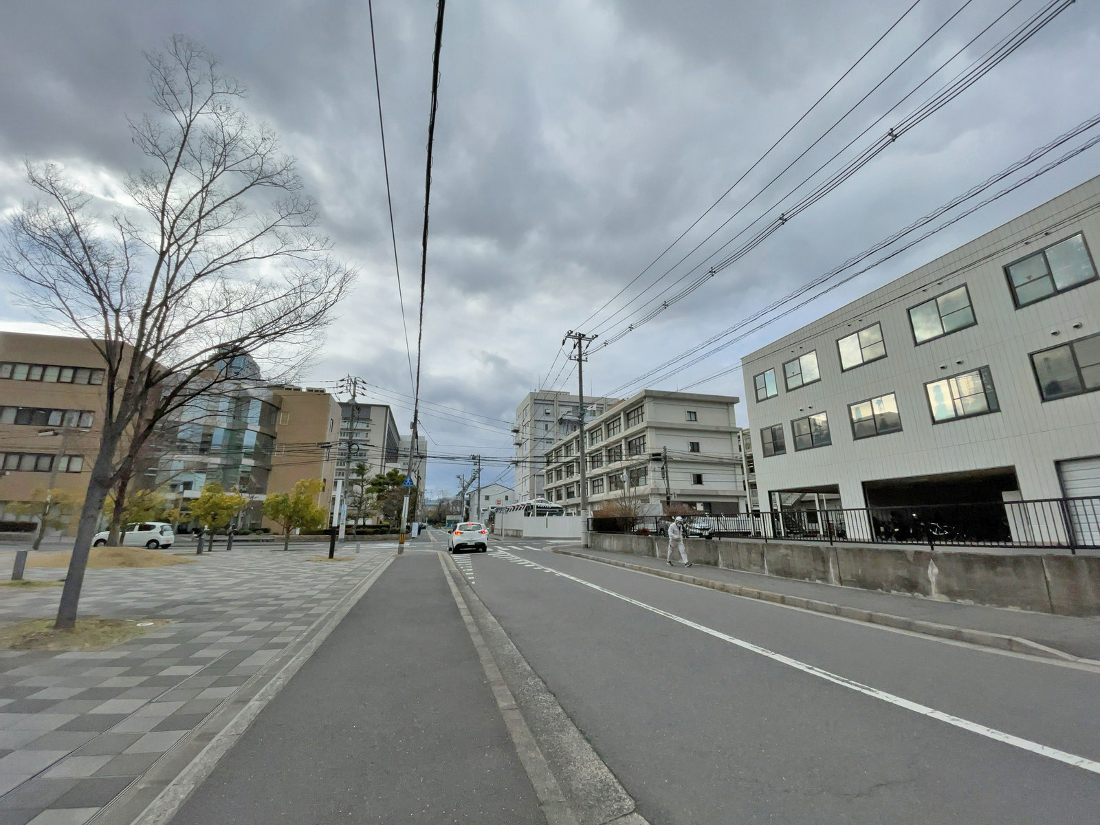 広島ビジネスタワー前面通り