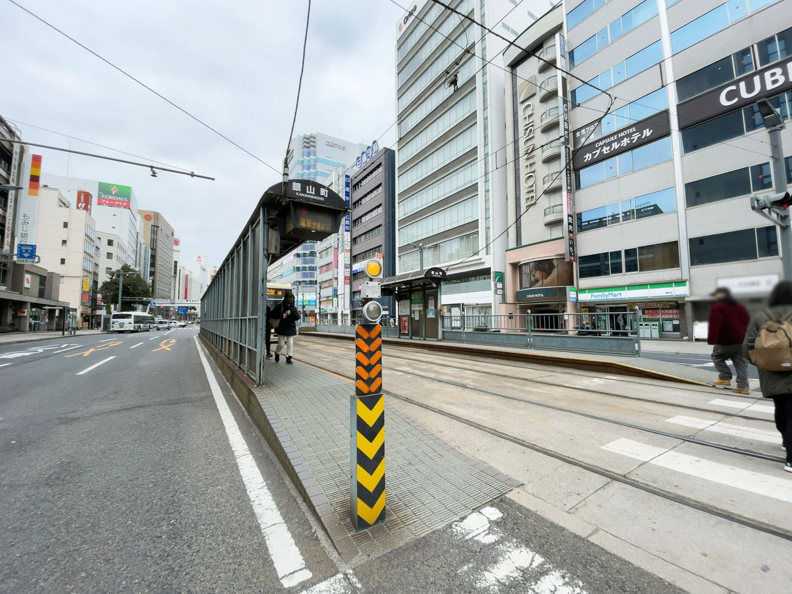 最寄りの「銀山町駅」