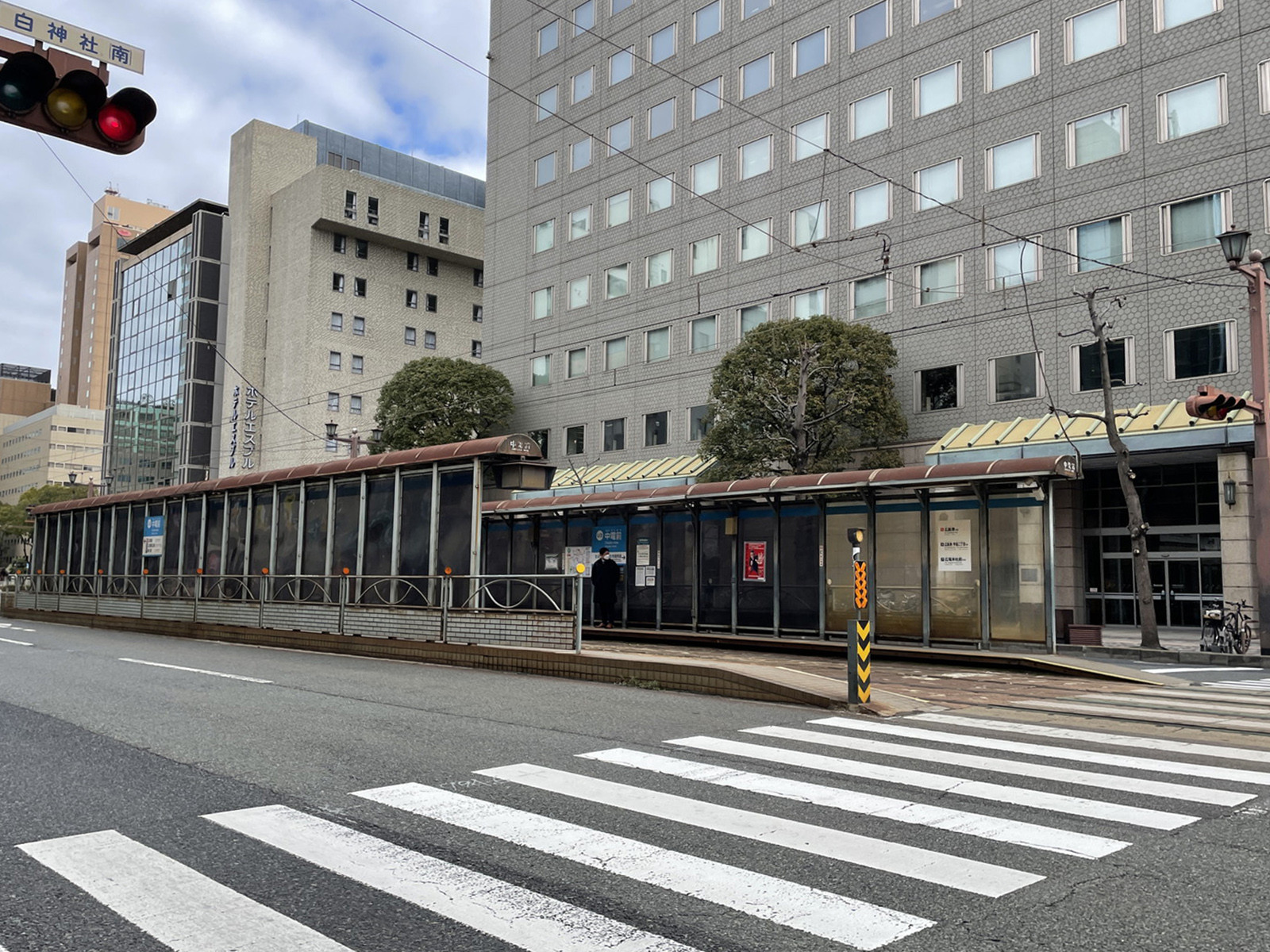 「中電前駅」からもアクセス可能