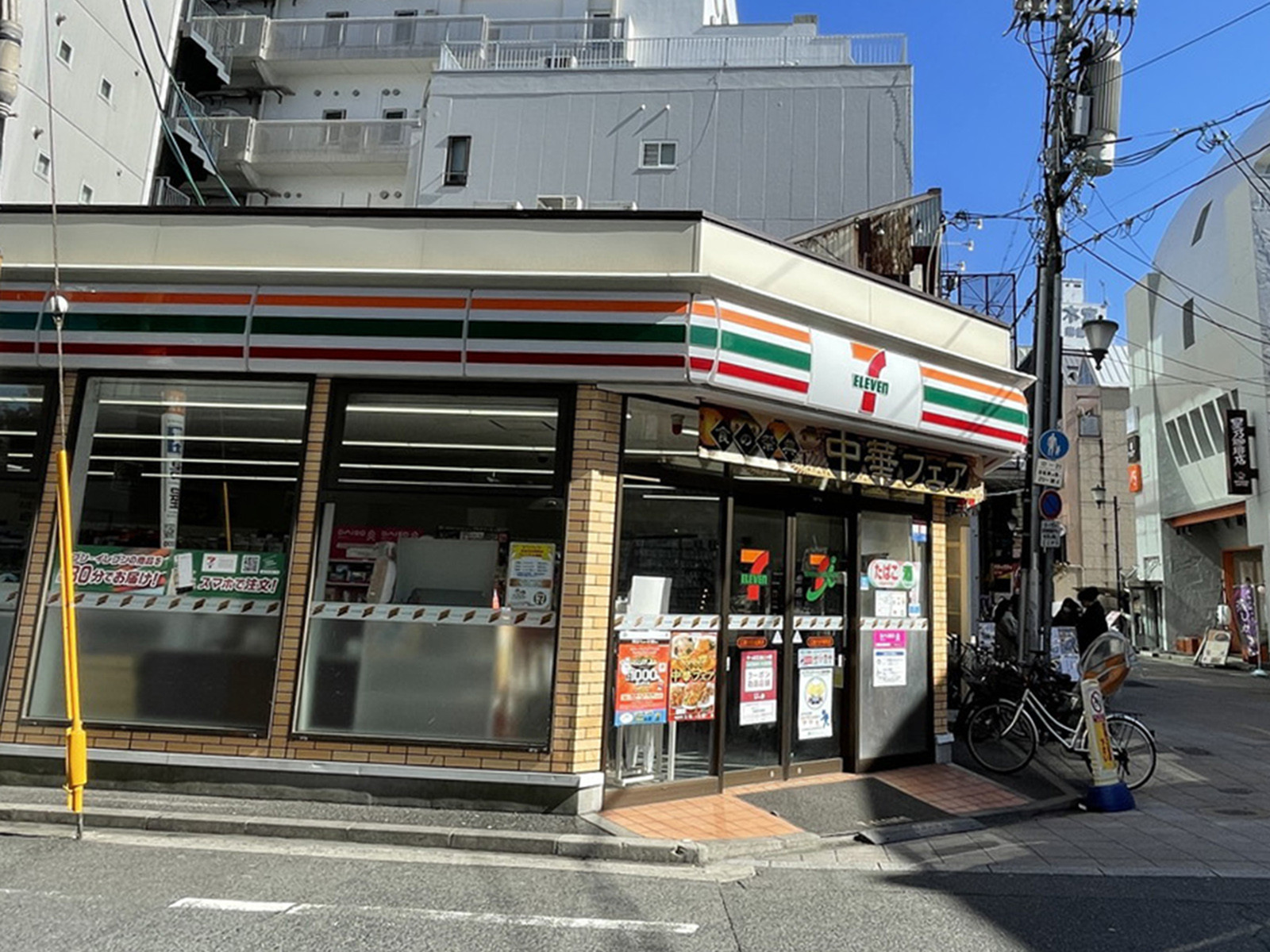 徒歩1分のセブンイレブン広島元安橋東店