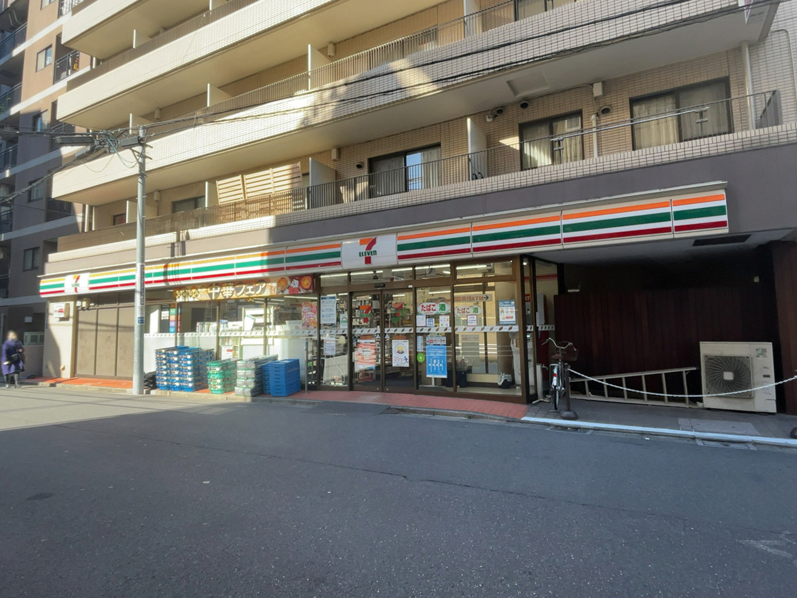 近くのセブンイレブン 港区麻布十番3丁目店