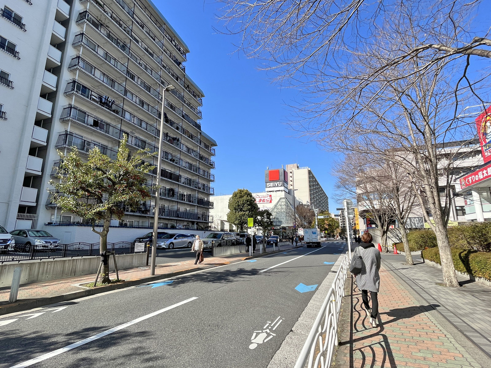 サンライズ東陽ビル前面通り