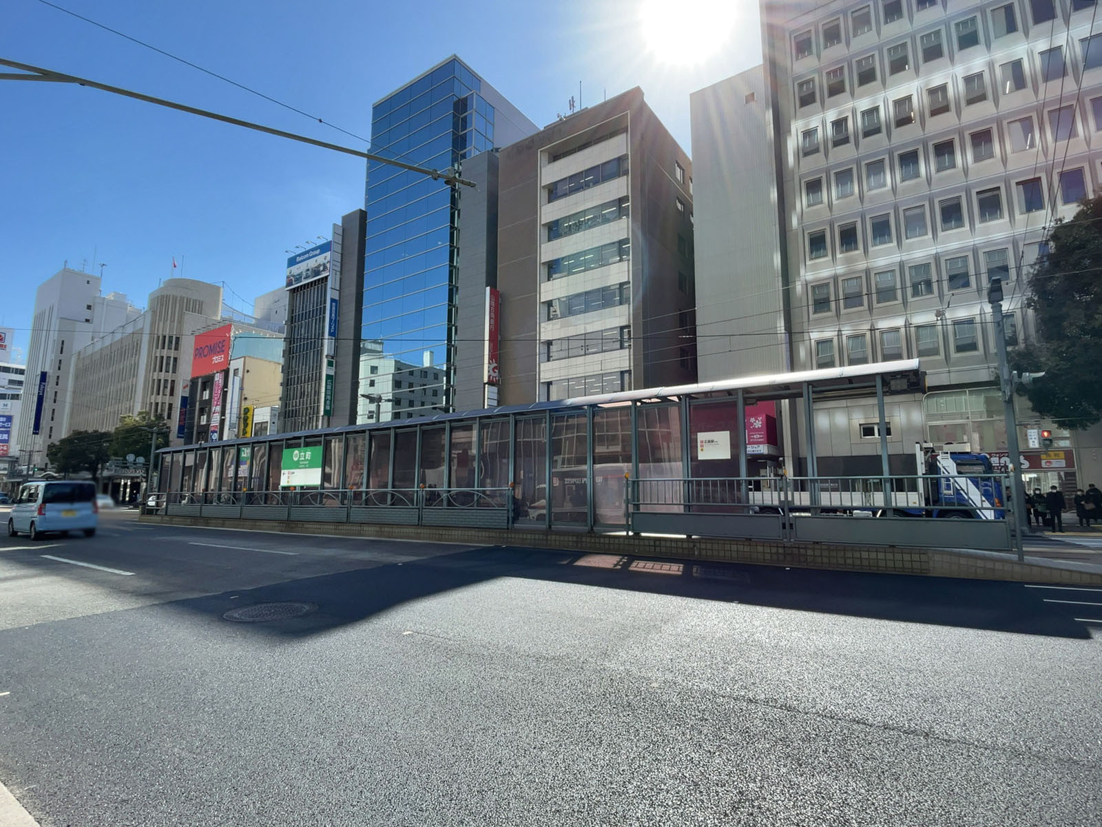 最寄りの「立町駅」