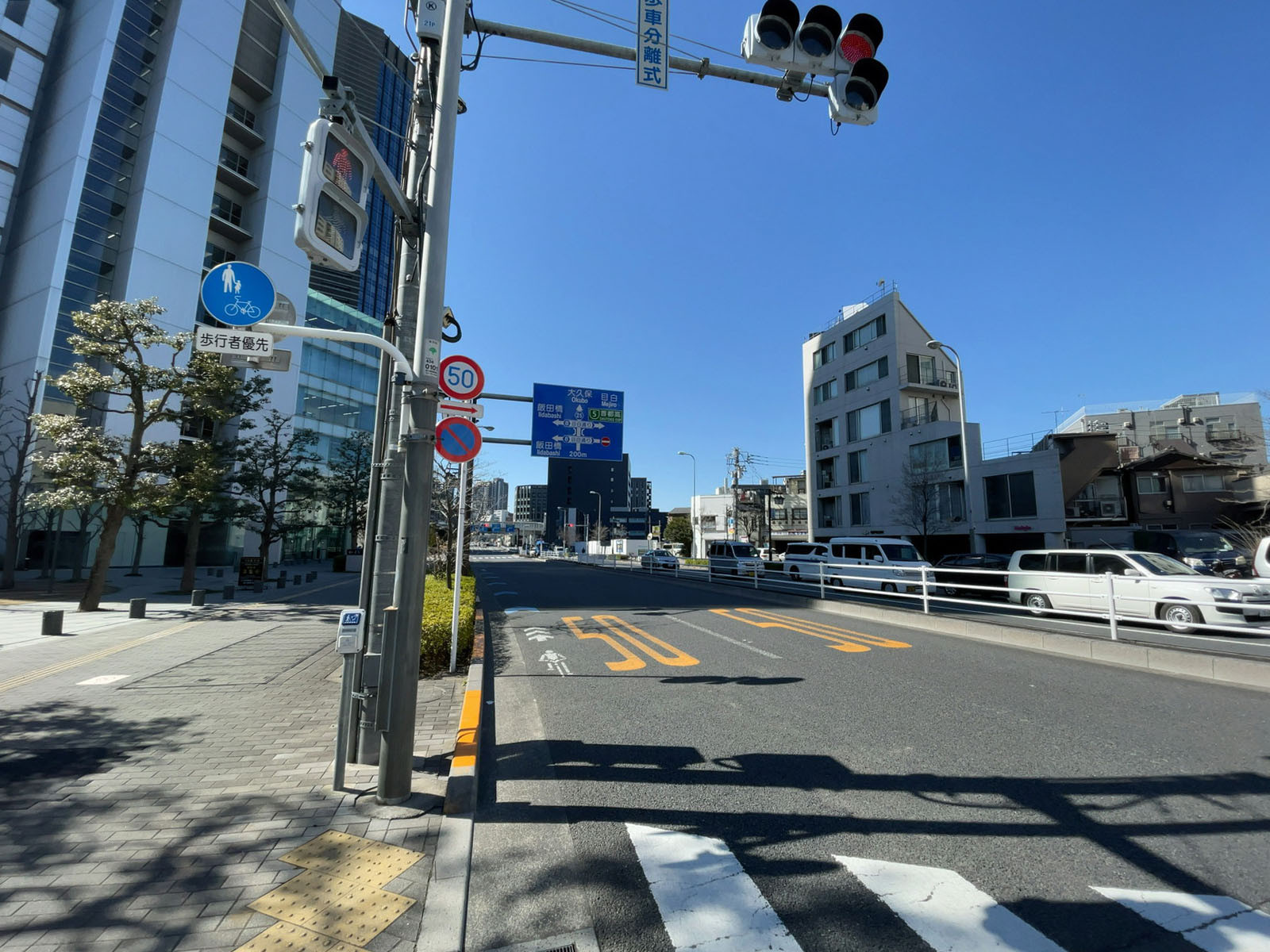 至近の牛込小石川線