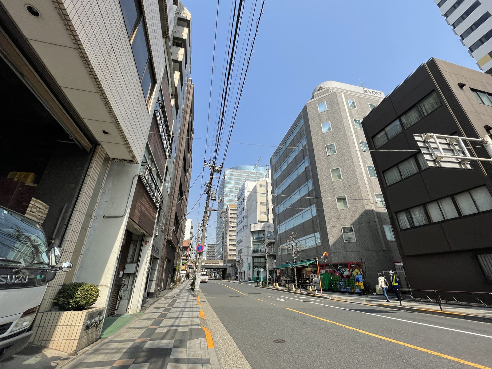 VORT錦糸町前面の通り