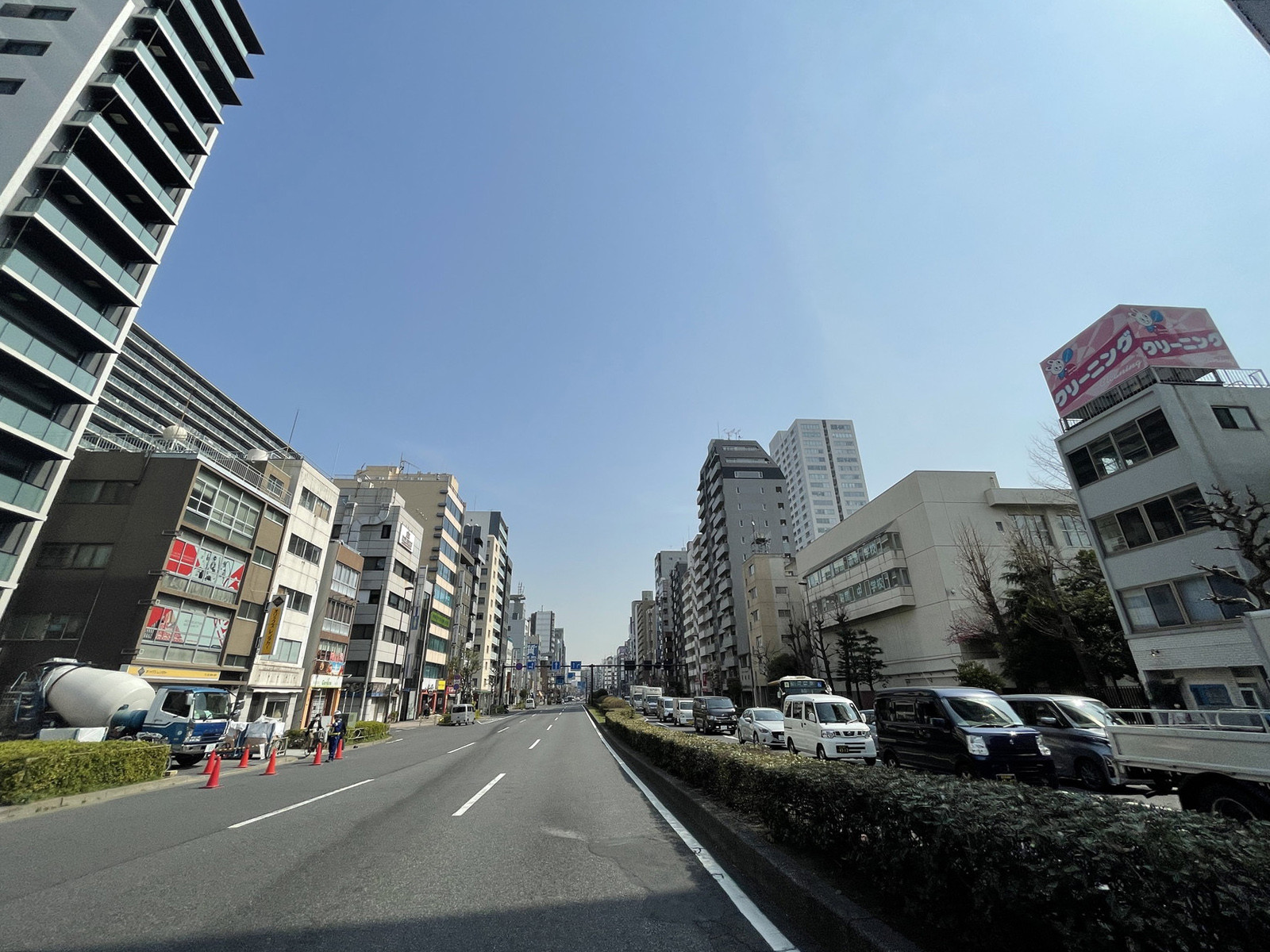 付近の京葉道路