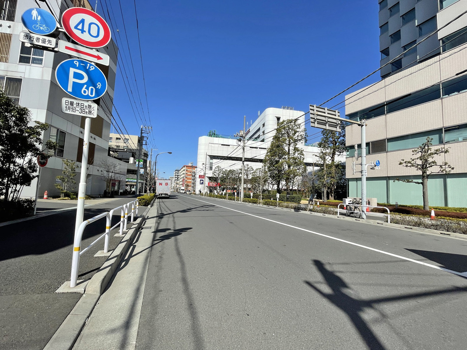 付近の元なぎさ通り