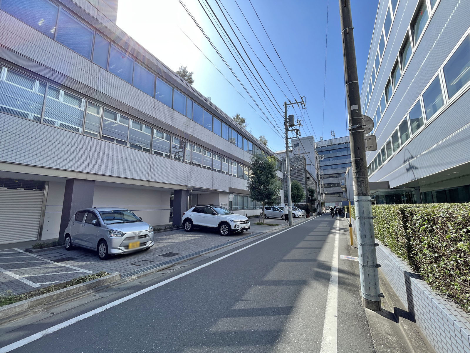 高田馬場TSビル前面通り
