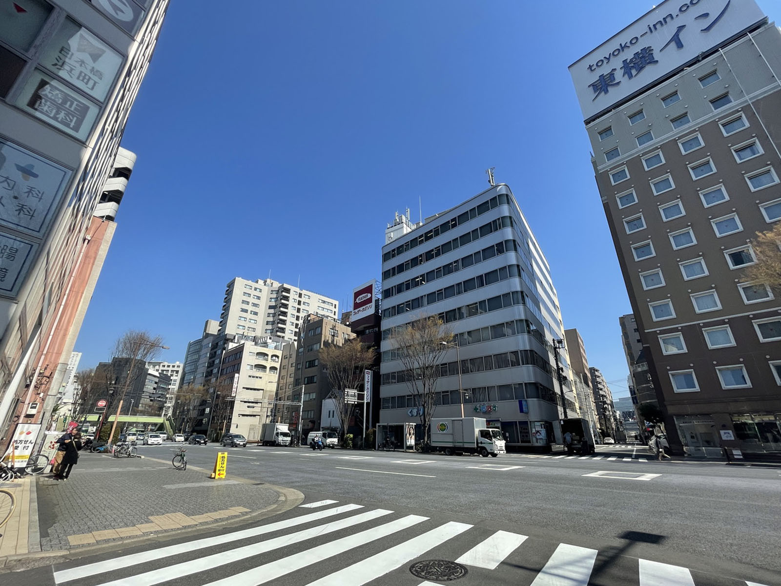 付近の清洲橋通り