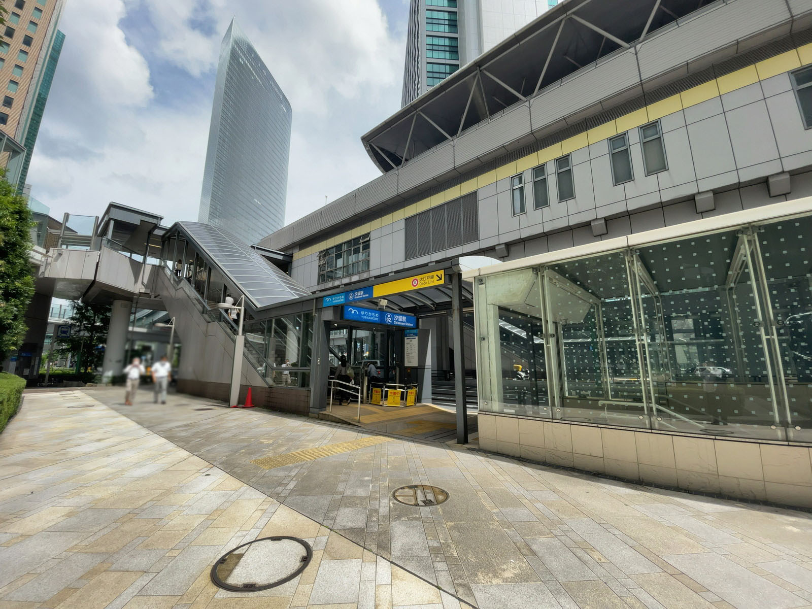 最寄りは「汐留駅」