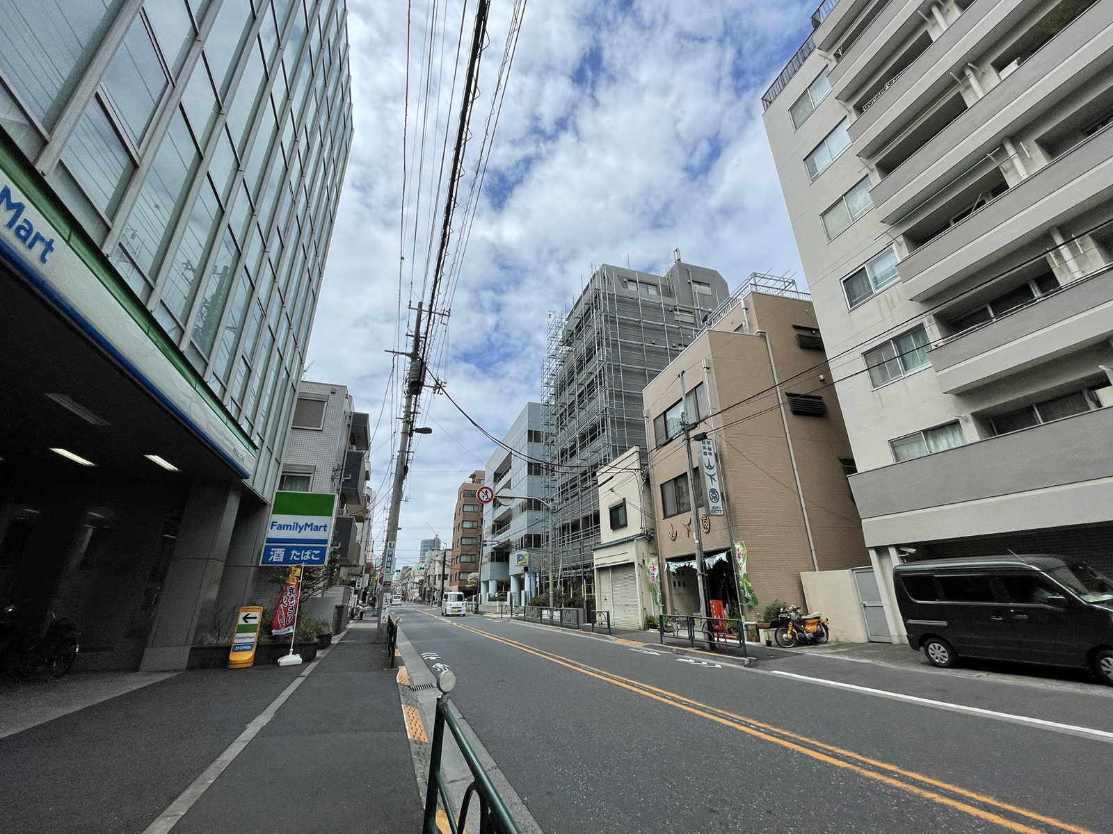 付近の大久保通り