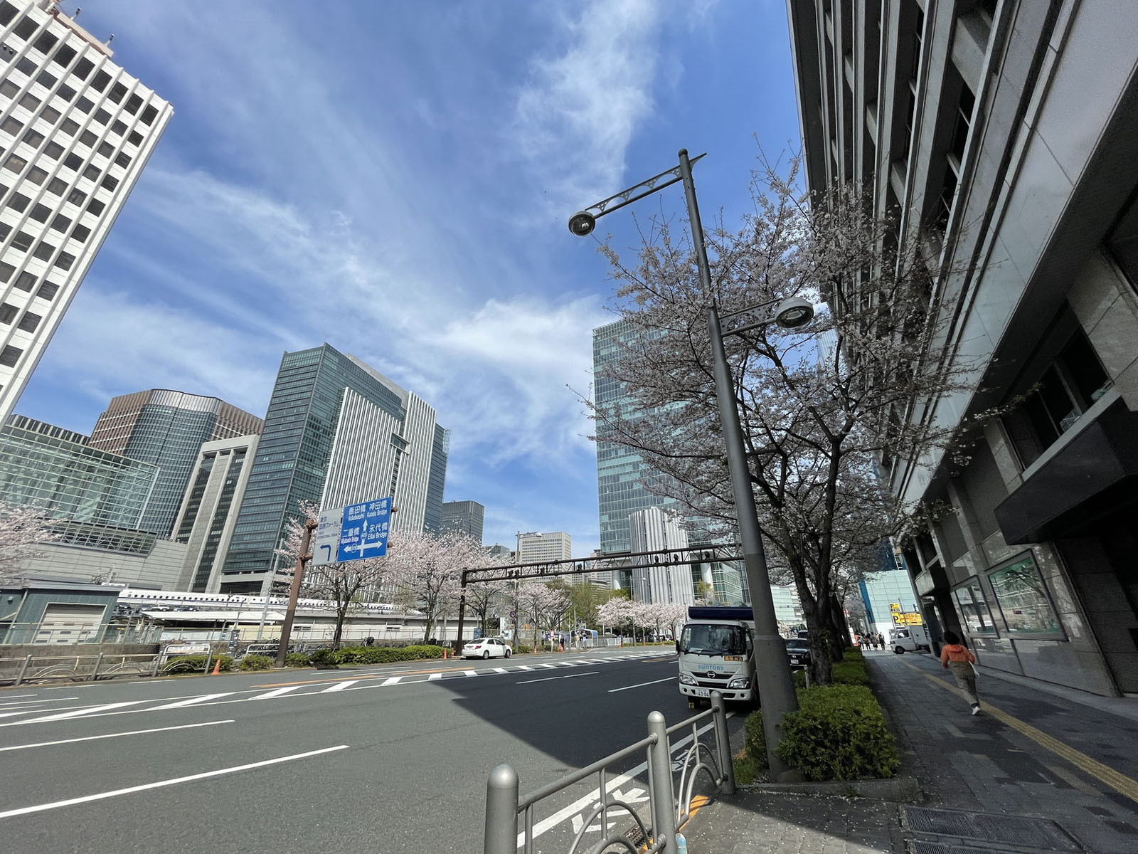 付近の外堀通り