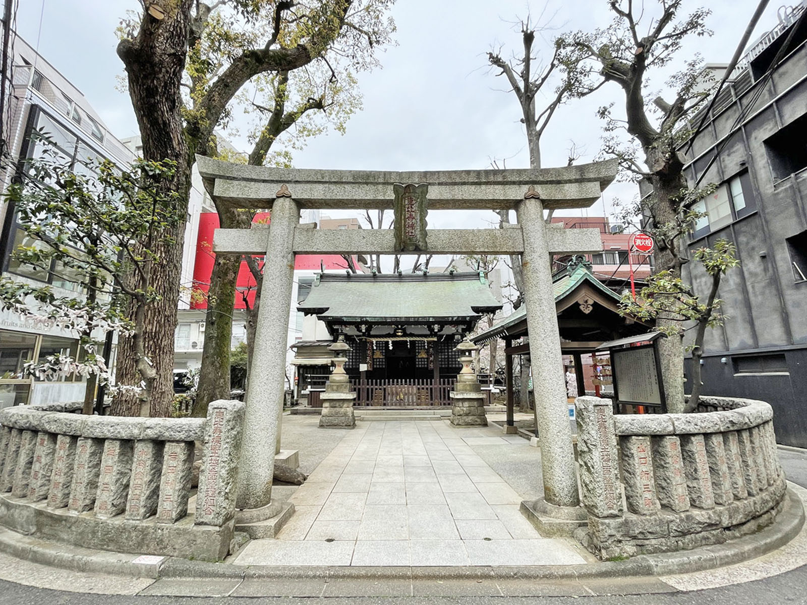 付近の恵比寿神社