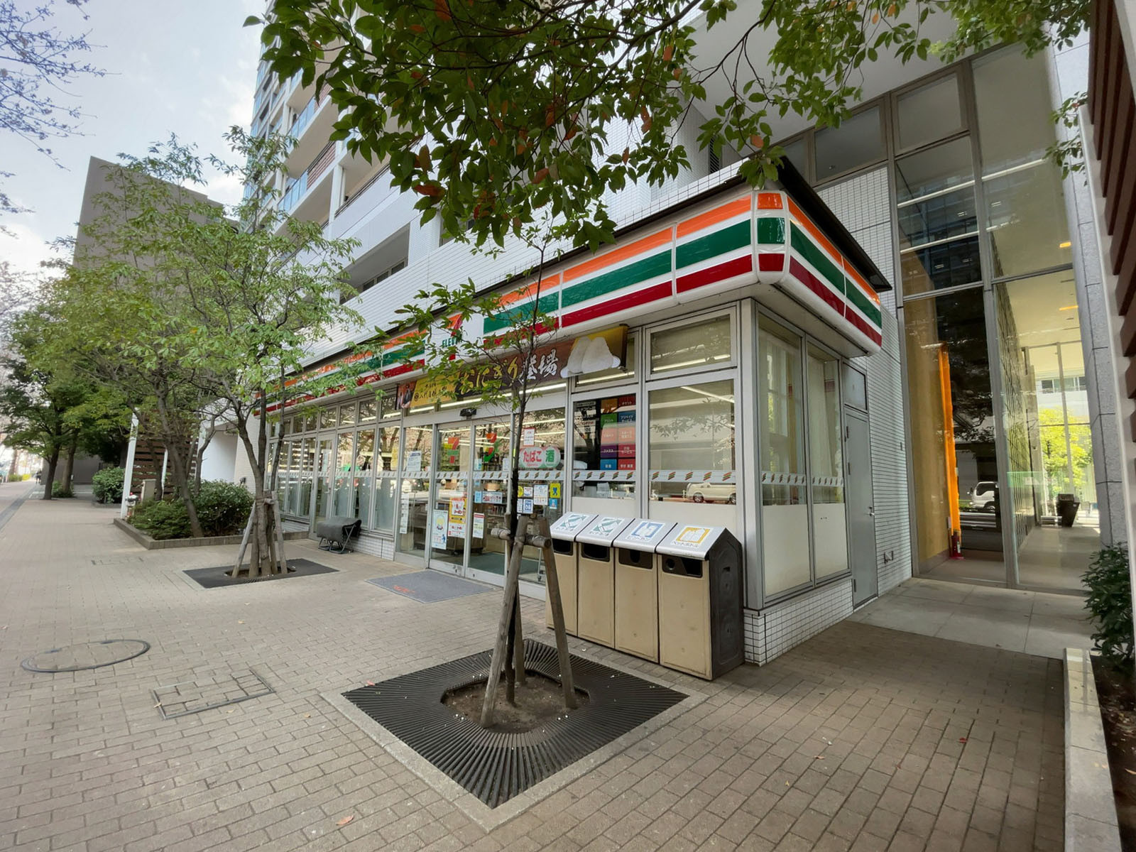 徒歩2分のセブンイレブン 芝浦ベイワード店