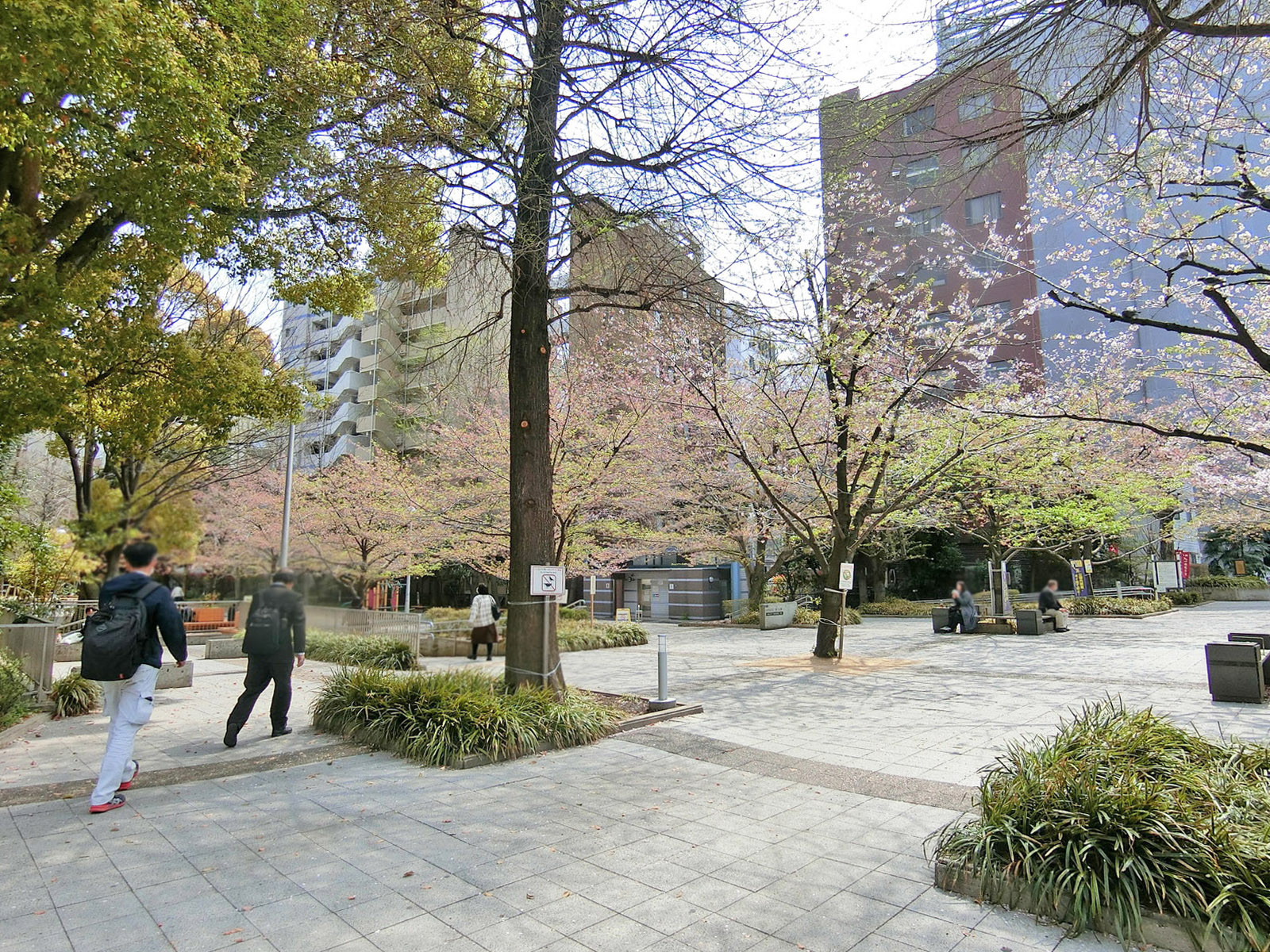近くの中央区立桜川公園