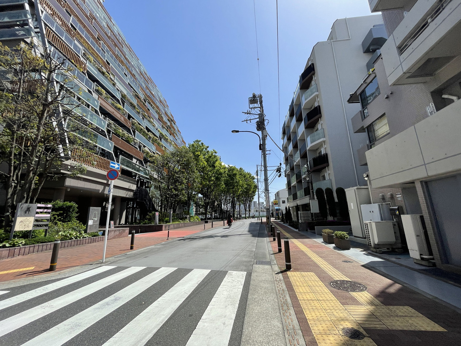 ALTERNA東池袋前面の通り