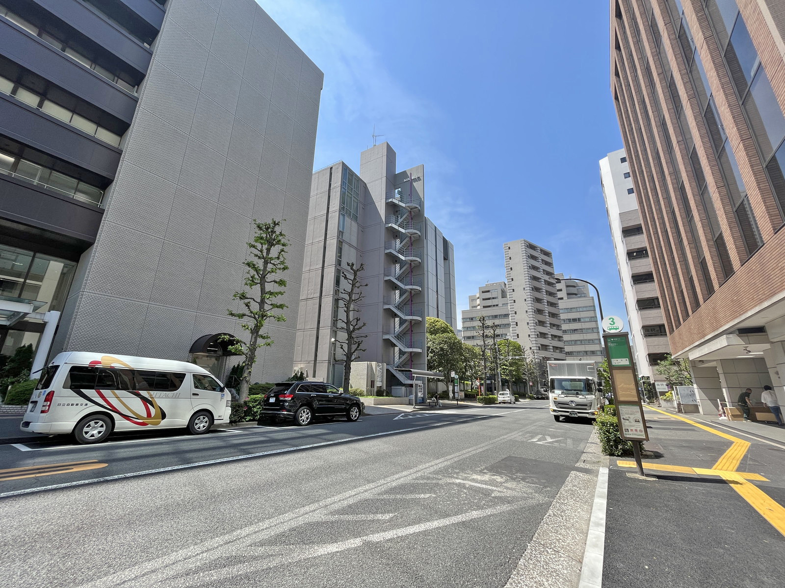 浜松町PREX前面通り