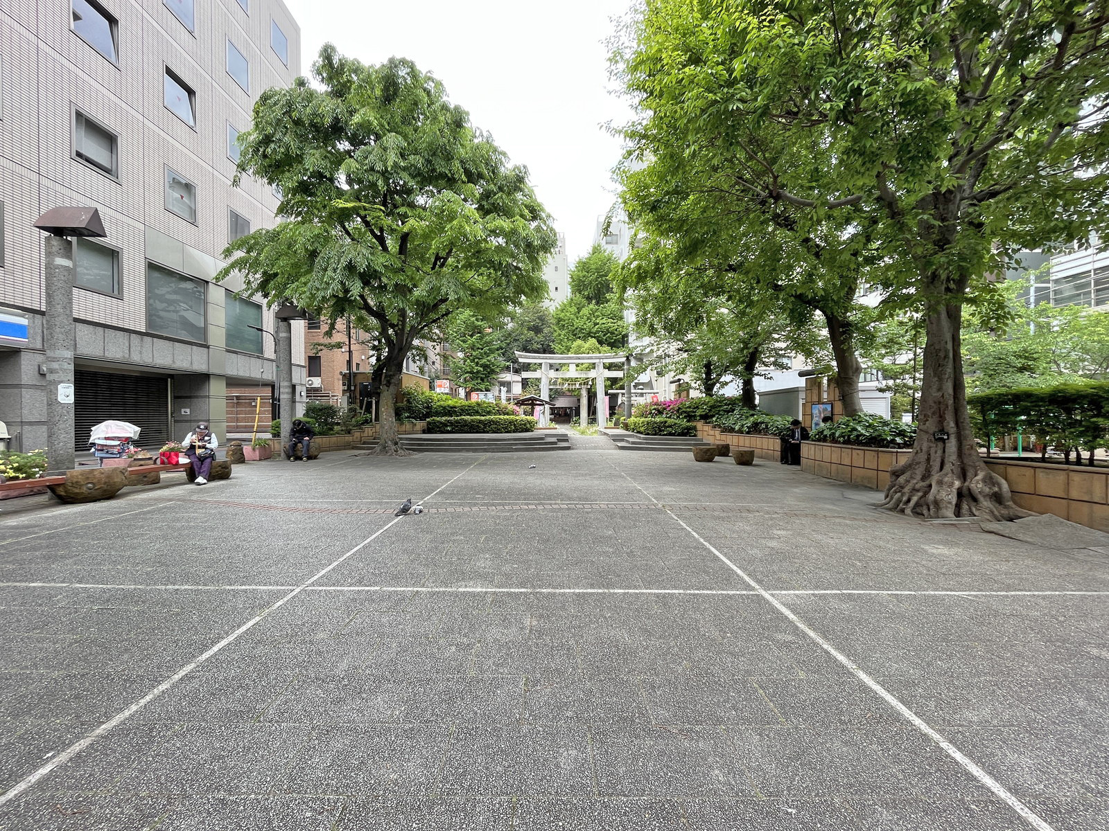 徒歩1分の塩釜公園