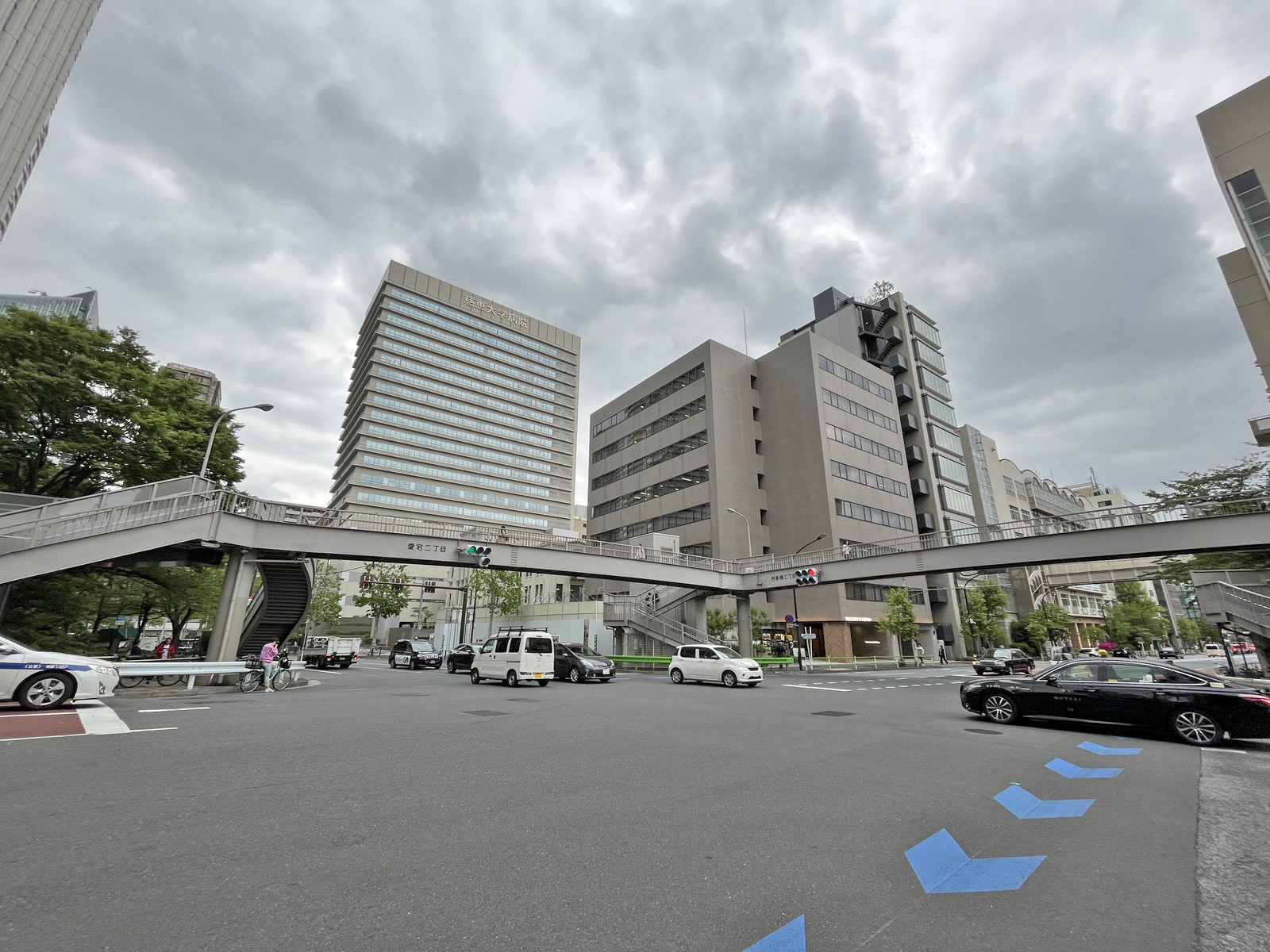 中田ビル前面通り