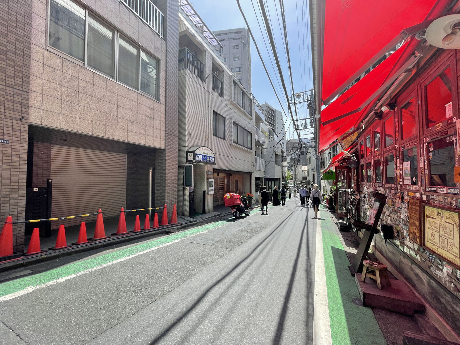 付近の裏渋谷通り