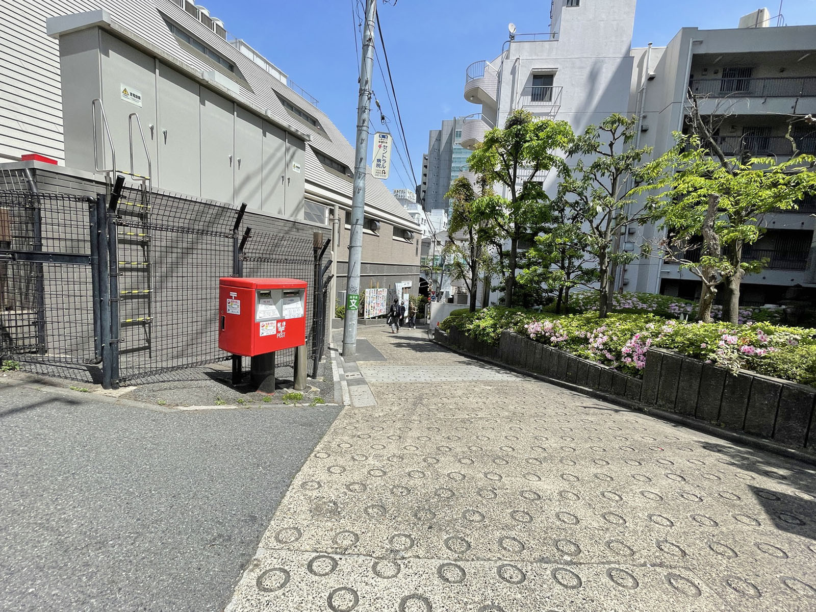 アレトゥーサ渋谷前面の通り