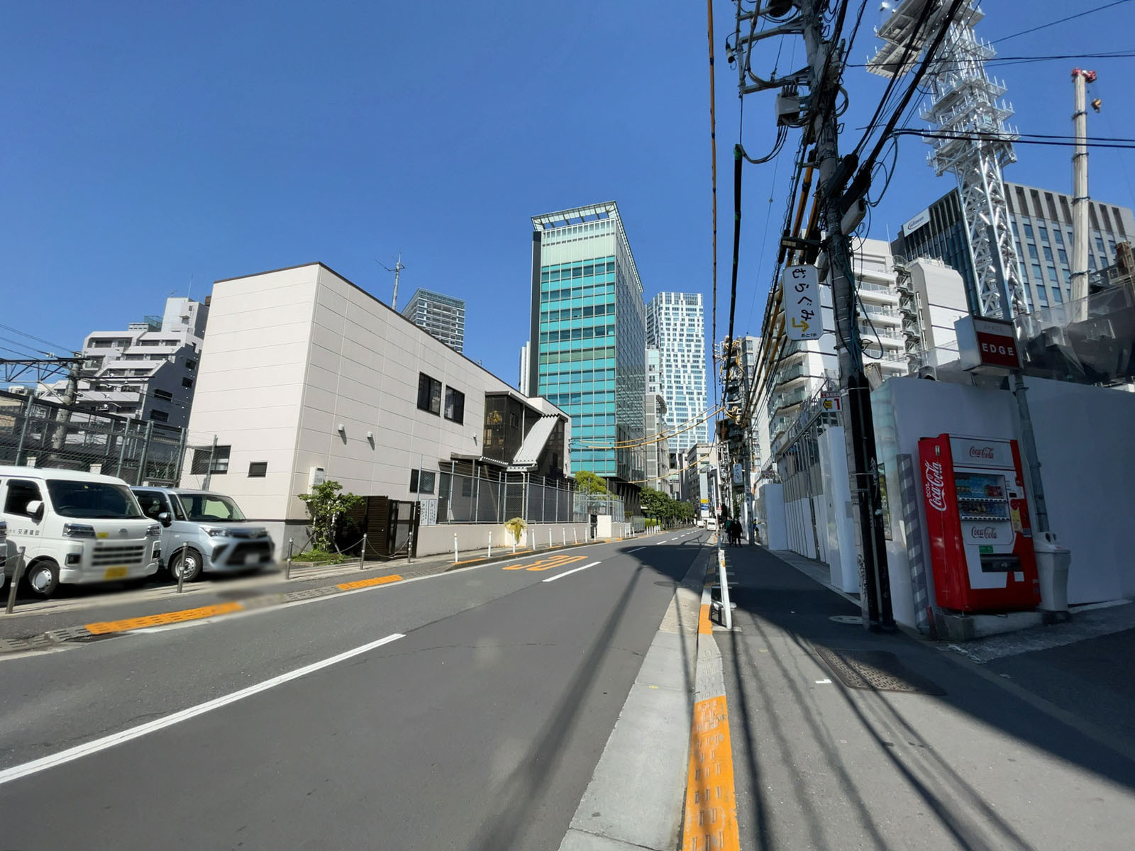 VORT渋谷前面の通り