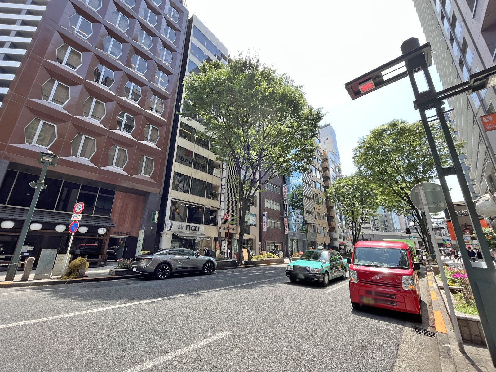 長島第一ビル前面の道玄坂