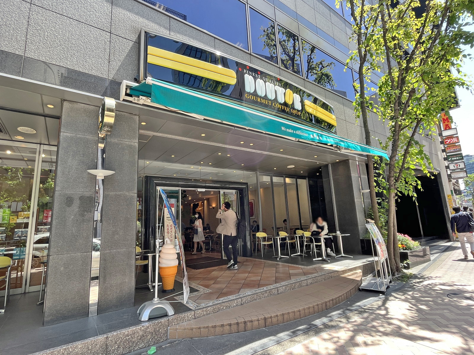 徒歩1分のドトール渋谷神南一丁目店